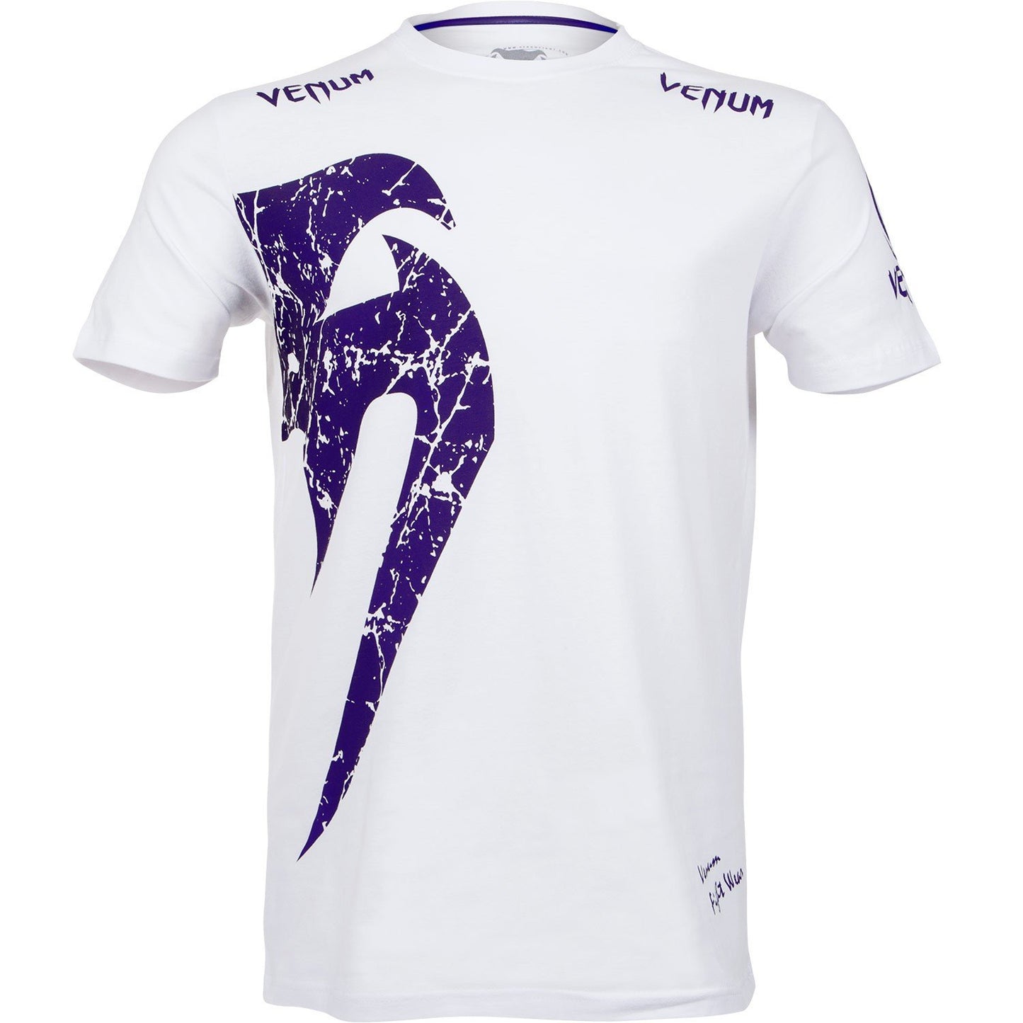 Venum Mens Classic T-Shirt - White/Purple