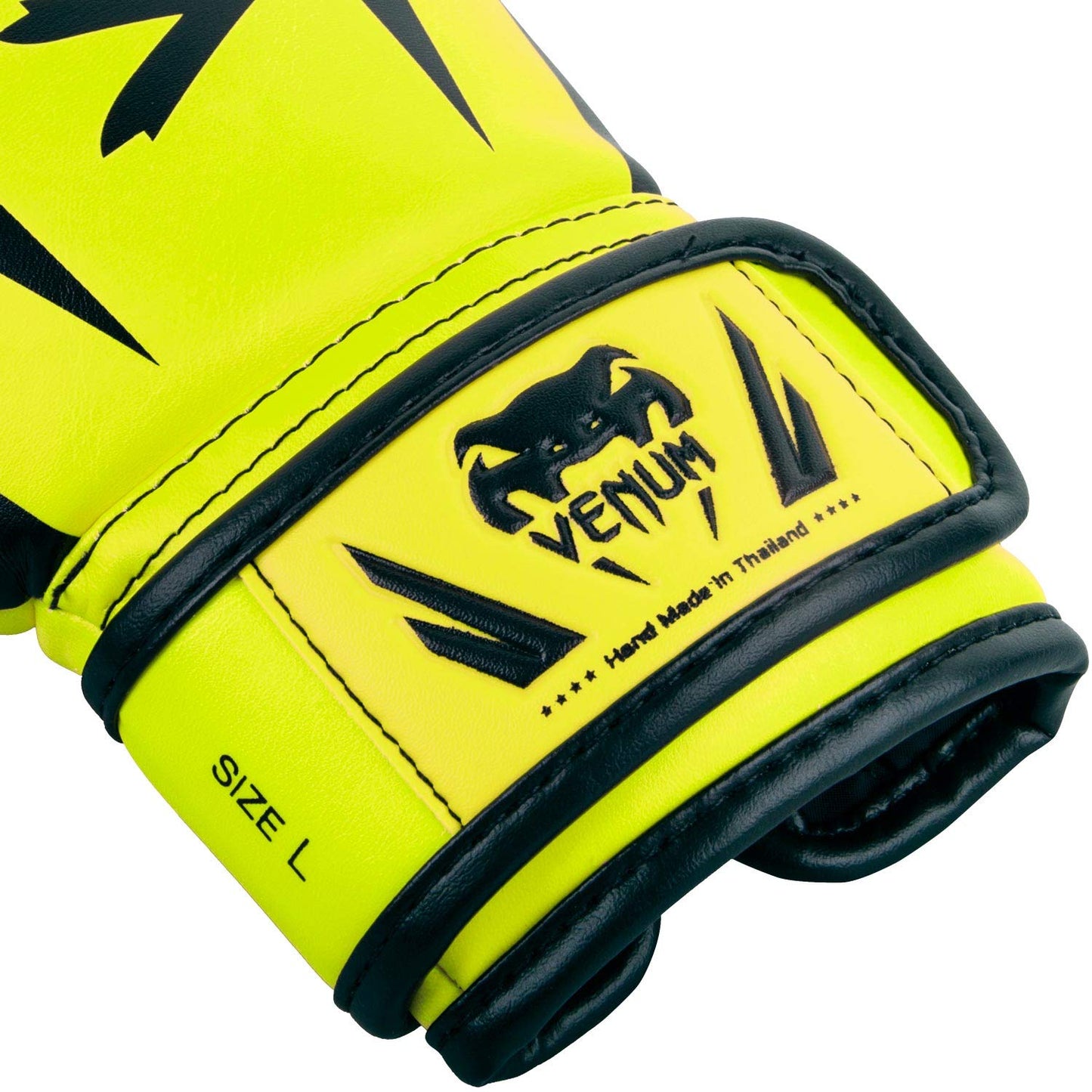 Venum Unisex Kid's Elite Boxing Gloves - Neo Yellow