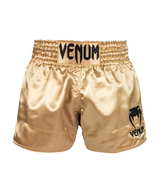 Venum Muay Thai Shorts Classic - Gold/Black