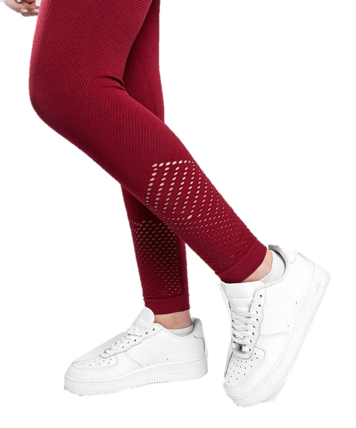 Venum Women's Standard Sparring Seamless 7/8 Leggings - Burgundy