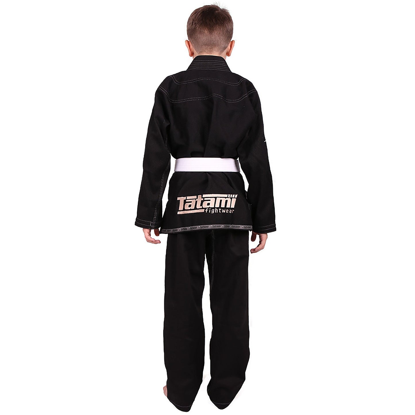 Tatami Fightwear Meerkatsu Kids Animal Jiu Jitsu Gi and Free White Belt - Black