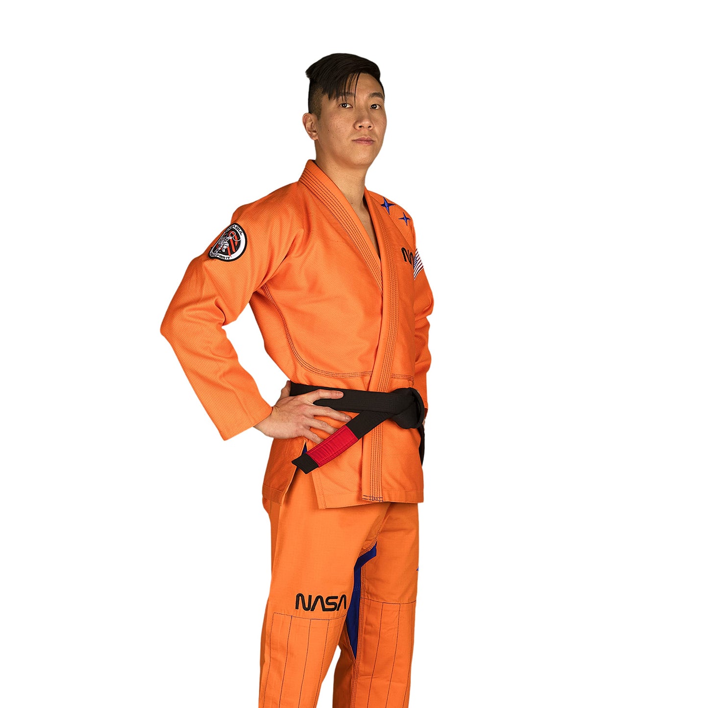 Sanabul NASA Brazilian Jiu Jitsu Gi for Men & Women - Orange/Black