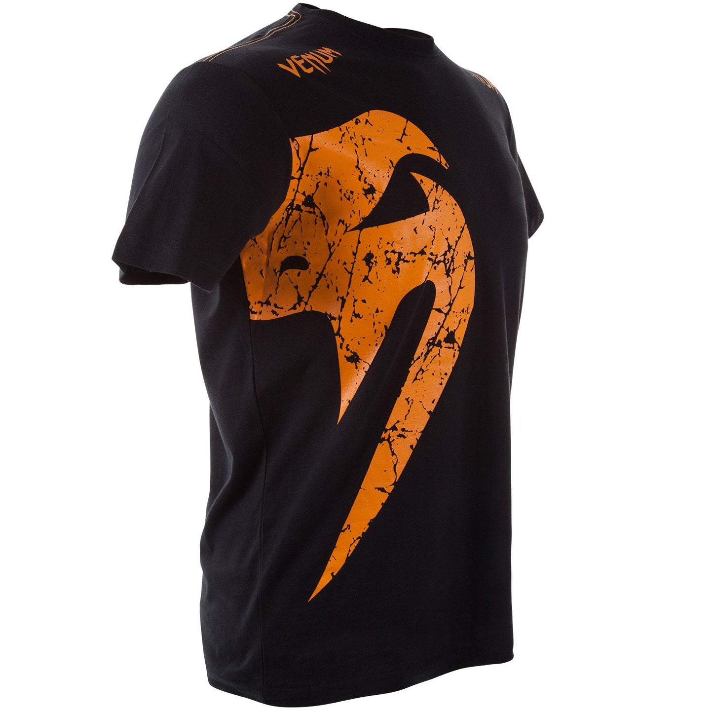 Venum Mens Classic T-Shirt - Black/Orange