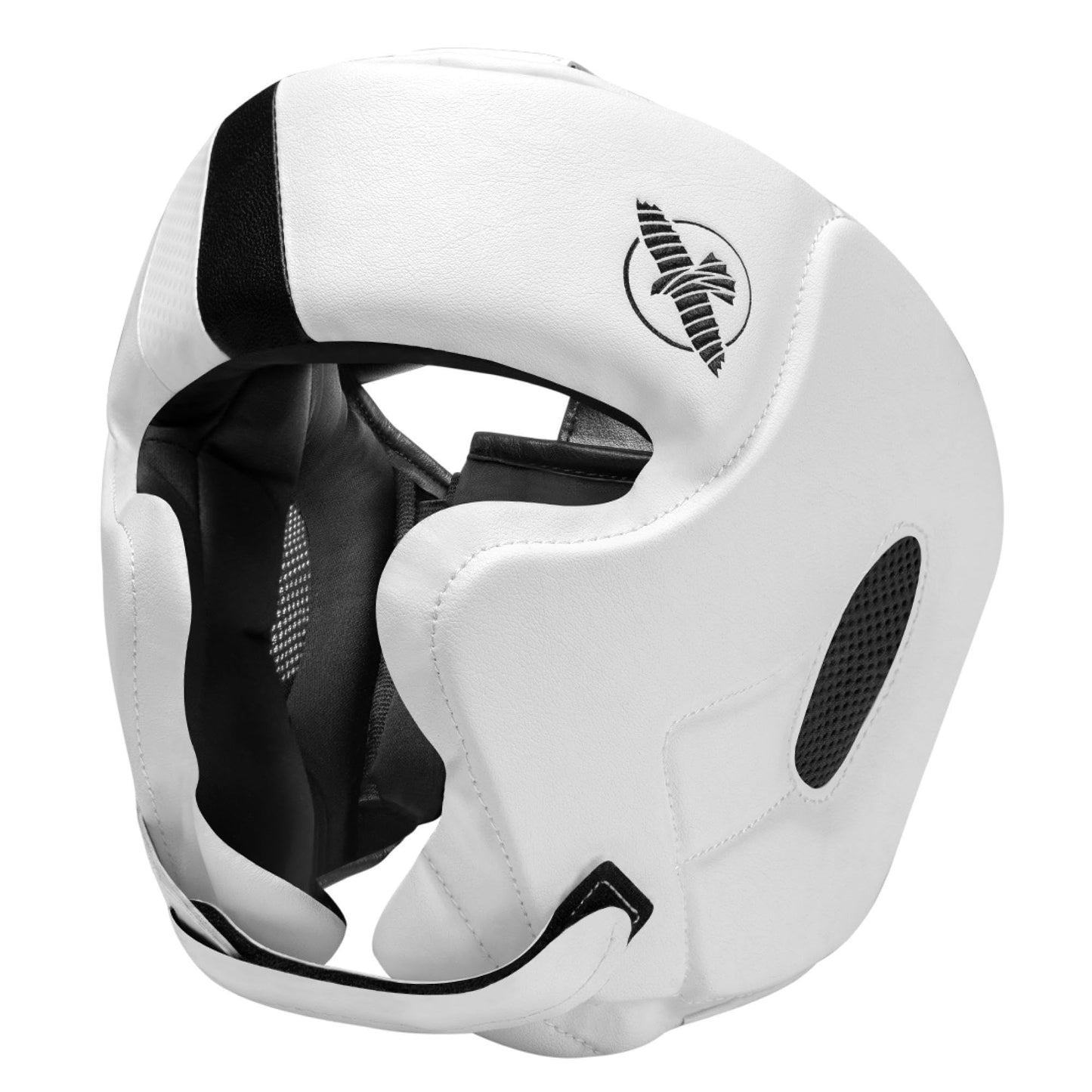 Hayabusa T3 Boxing Headgear Adjustable - White