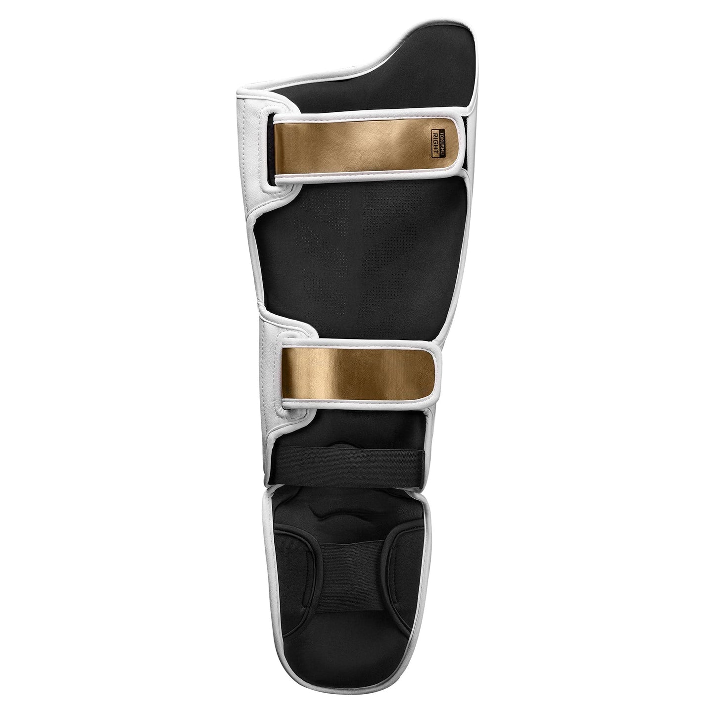 Hayabusa T3 Striking Shinguards - White/Gold