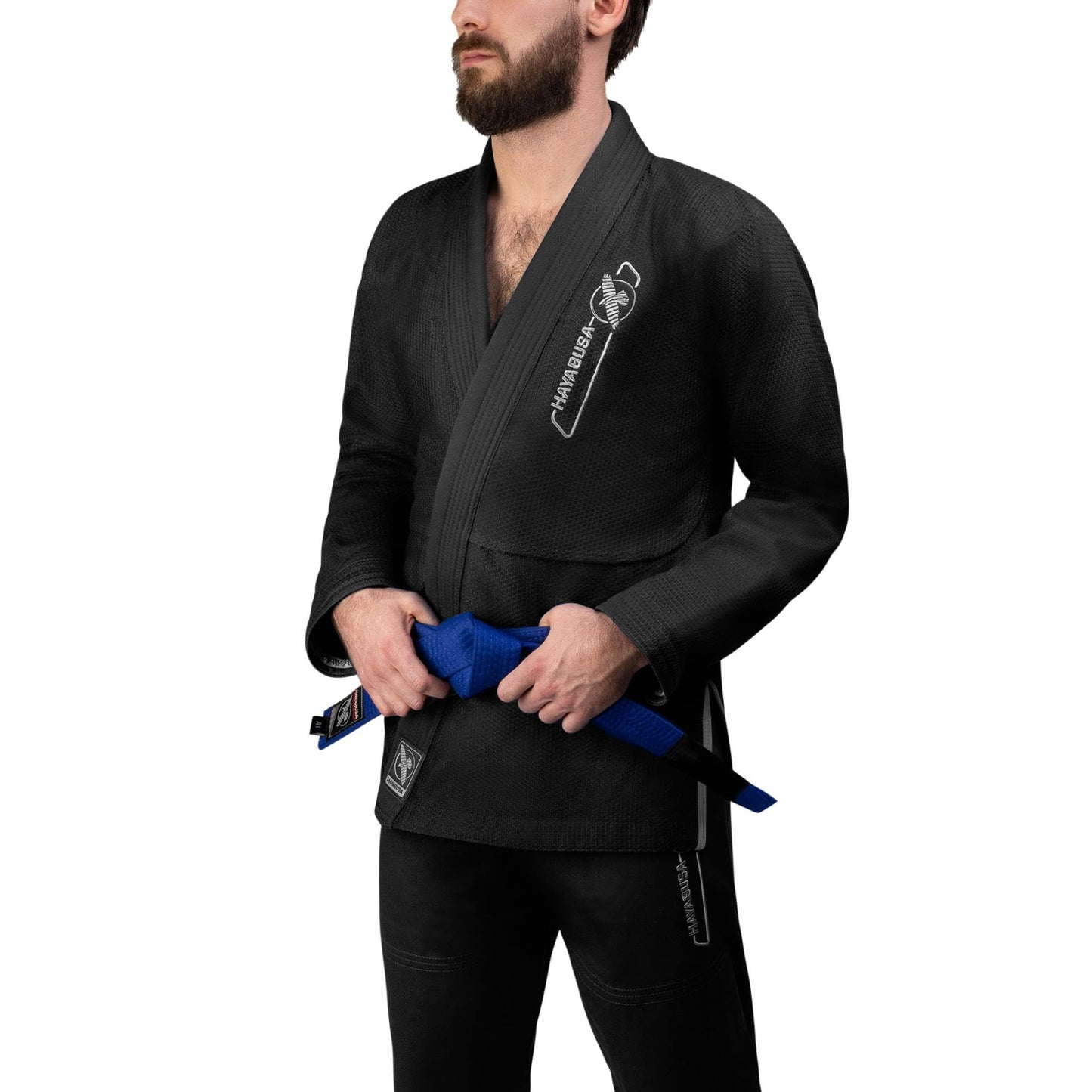 Hayabusa Essential Gold Weave IBJJF Compliant Gi for Men and Women - Black