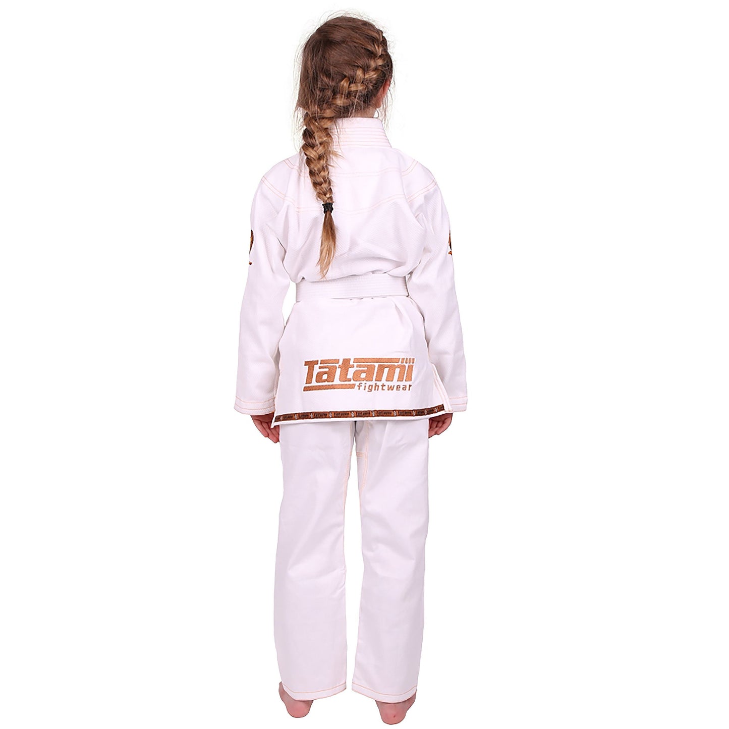 Tatami Fightwear Meerkatsu Kids Animal Jiu Jitsu Gi and Free White Belt - White