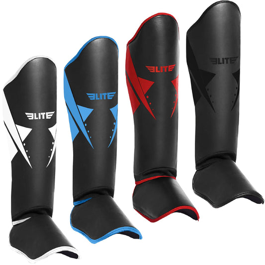 Elite Sports Shin Guards - Black