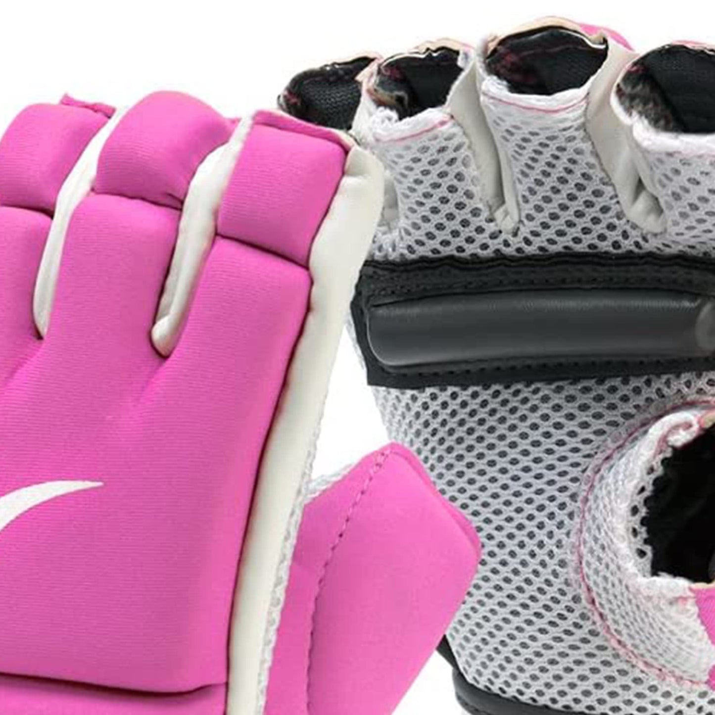 Everlast Evercool MMA Kickboxing Gloves with Mesh Palm and Knuckle Padding - Pink