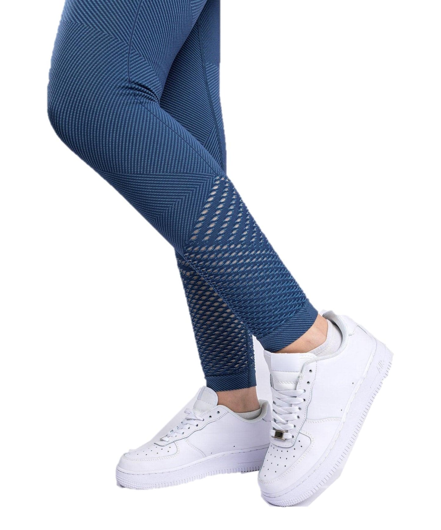 Venum Women's Standard Sparring Seamless 7/8 Leggings - Navy Blue