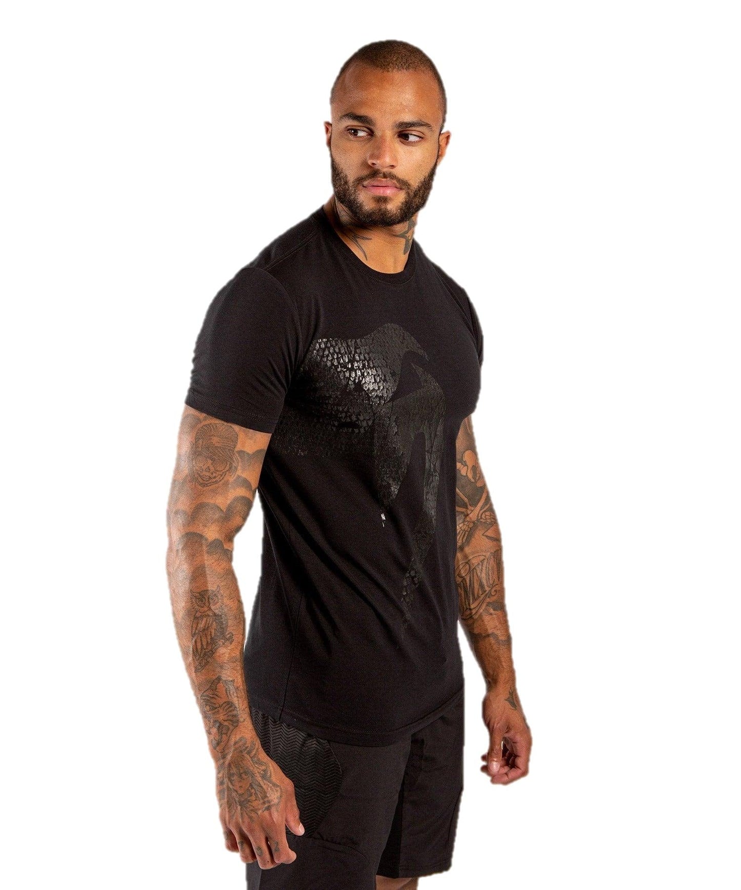 Venum Mens Classic T-Shirt - Black/Black