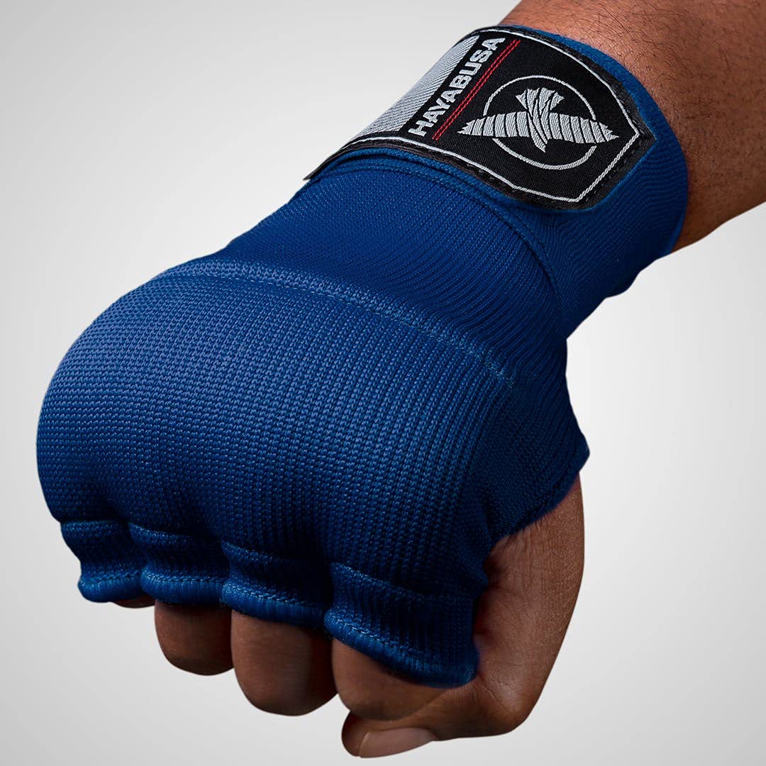 Hayabusa Quick Gel Boxing Hand Wrap Gloves - Blue