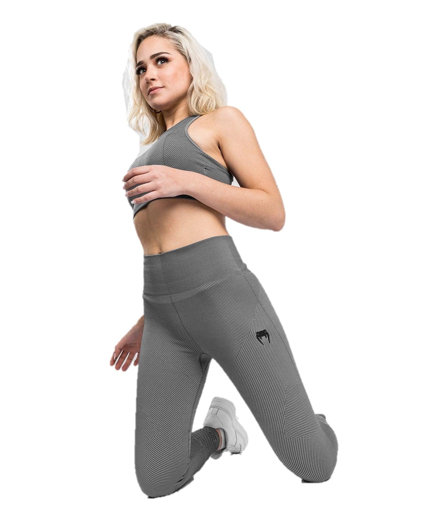 Venum Women's Standard Sparring Seamless 7/8 Leggings - Dark Grey