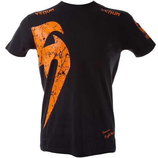 Venum Mens Classic T-Shirt - Black/Orange