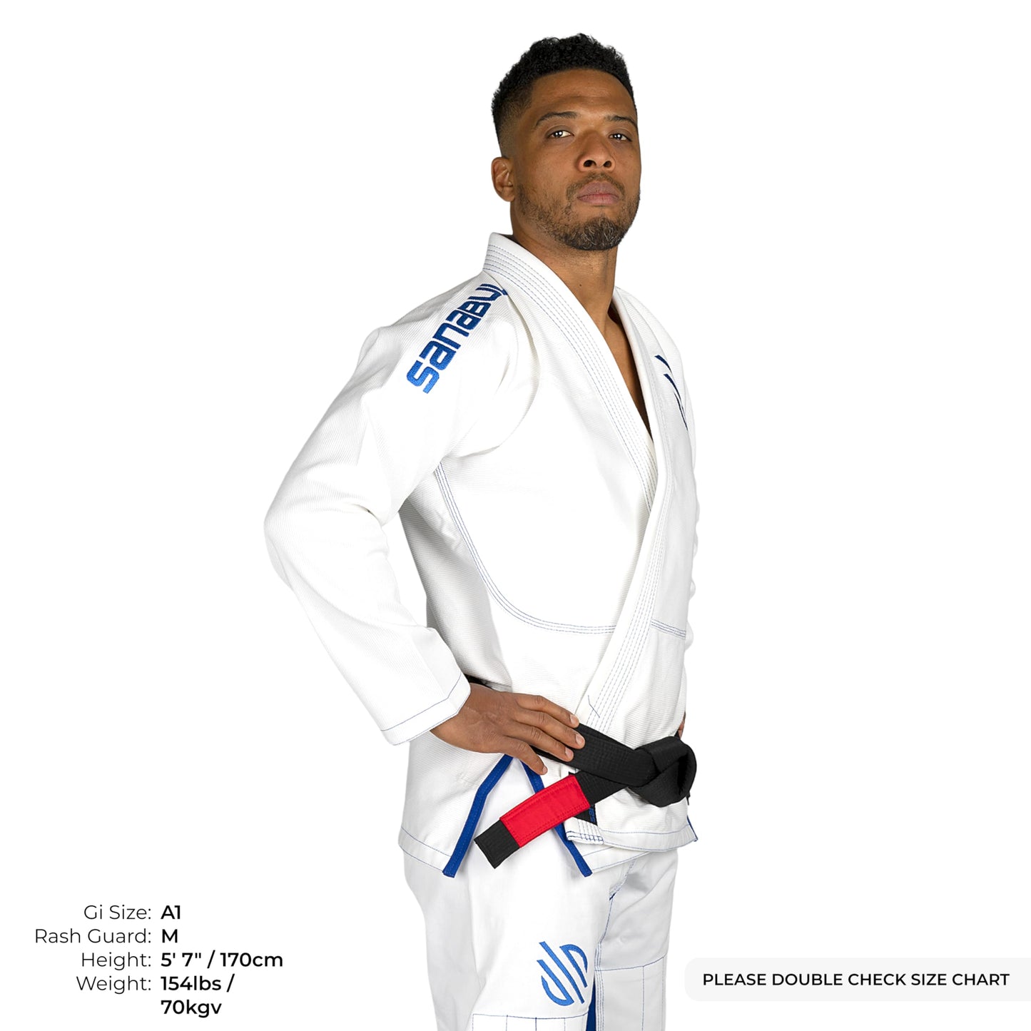 Sanabul Essentials BJJ Gi for Men - White