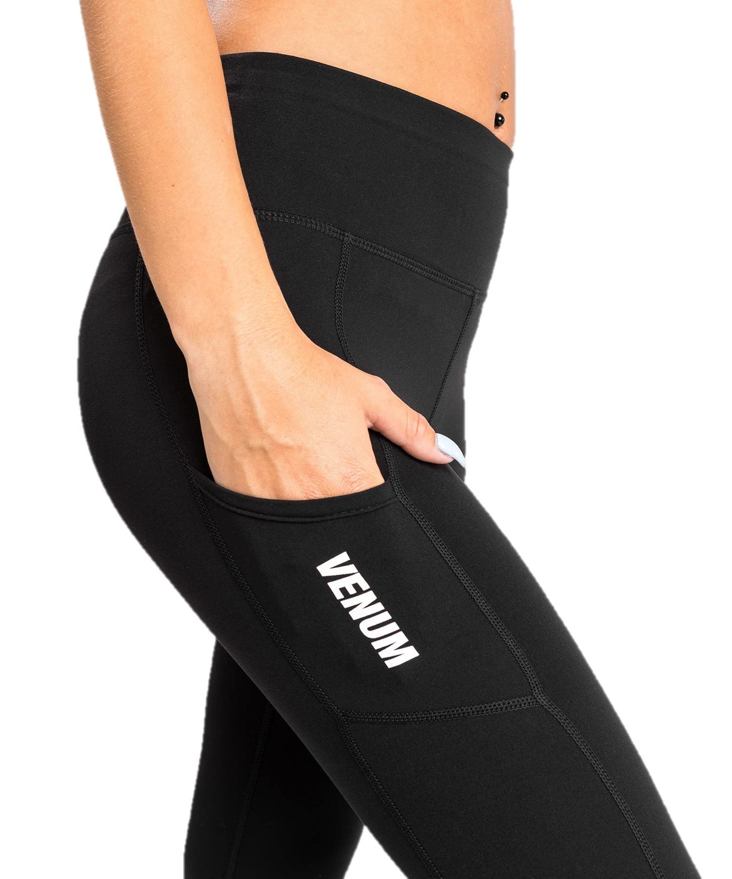 Venum Women's Standard Essential Performance Leggings - Black