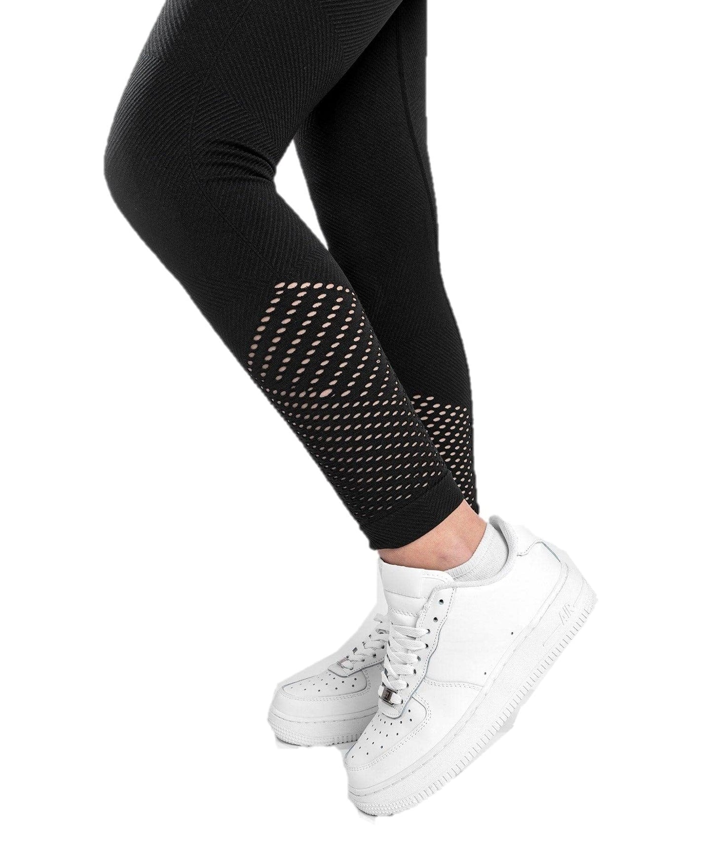 Venum Women's Standard Sparring Seamless 7/8 Leggings - Black