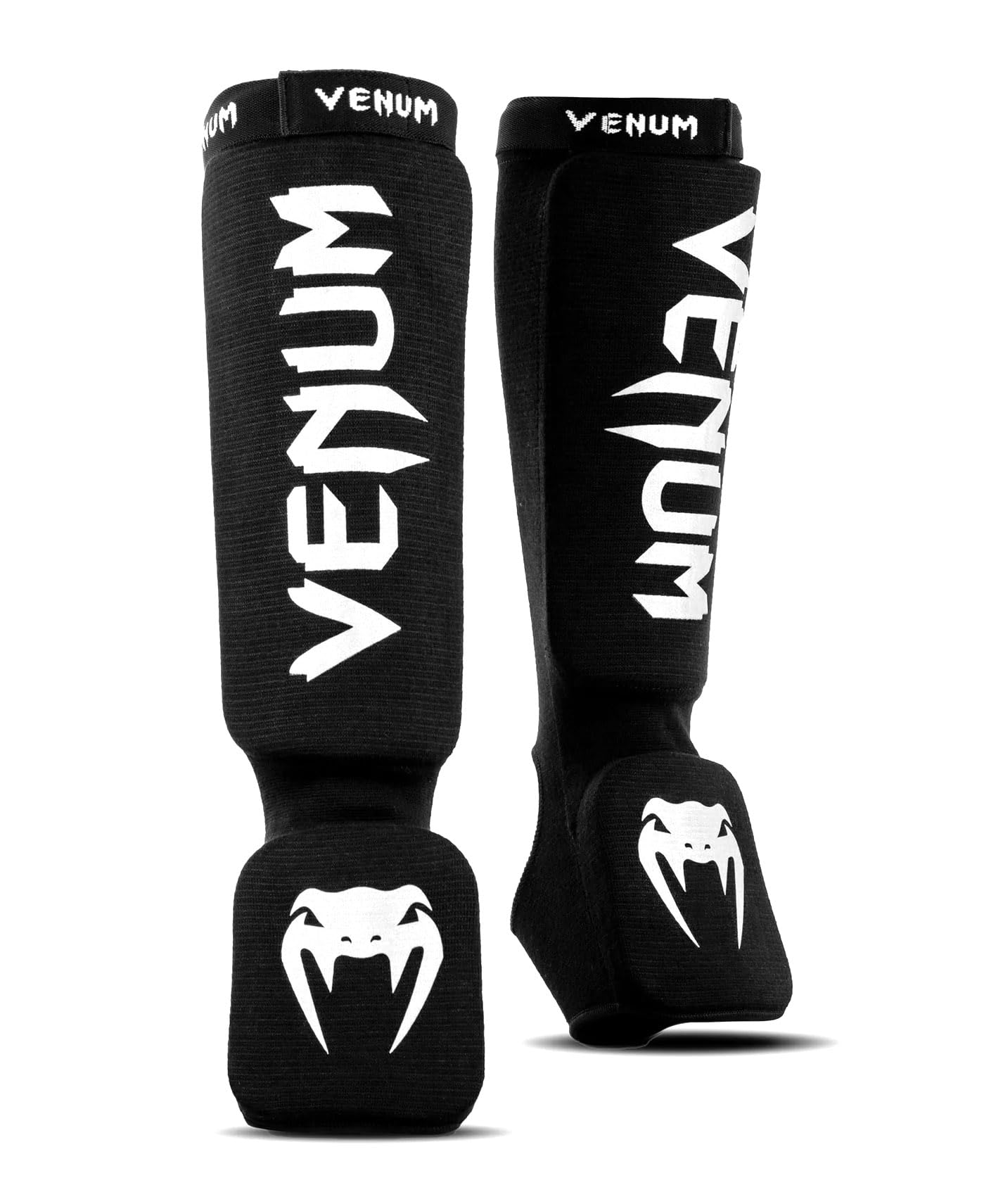 Venum Kontact Shin Guards - Black