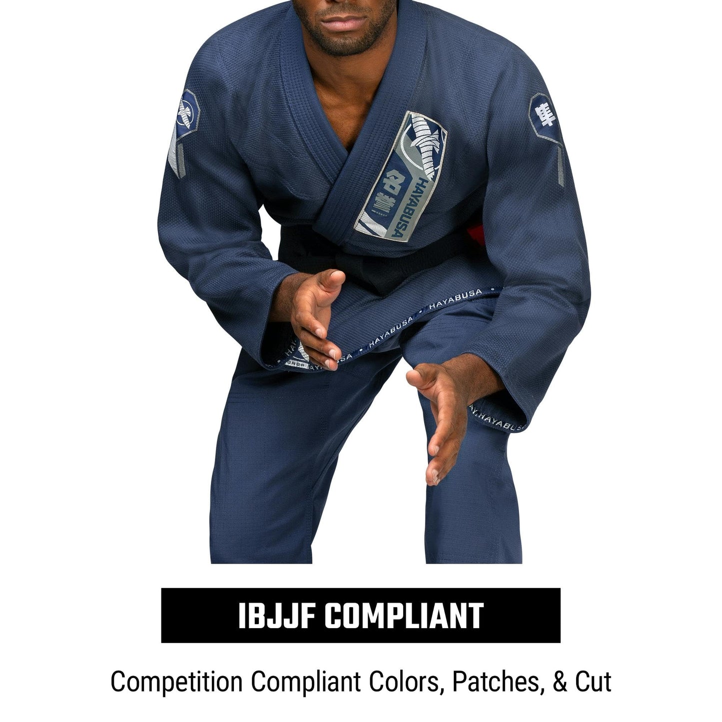 Hayabusa Ascend Lightweight Adult BJJ Gi - Navy