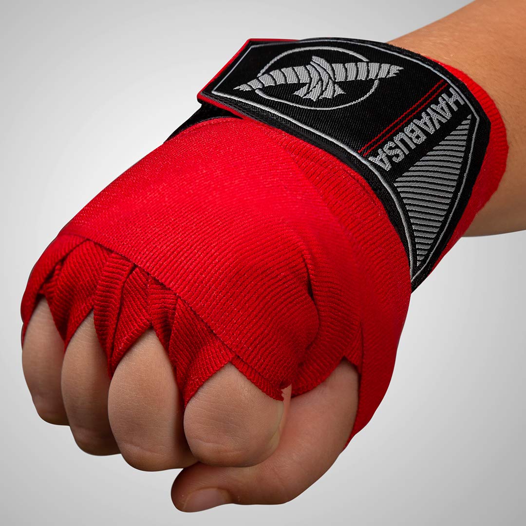 Hayabusa Boxing Hand Wraps for Kids - Red