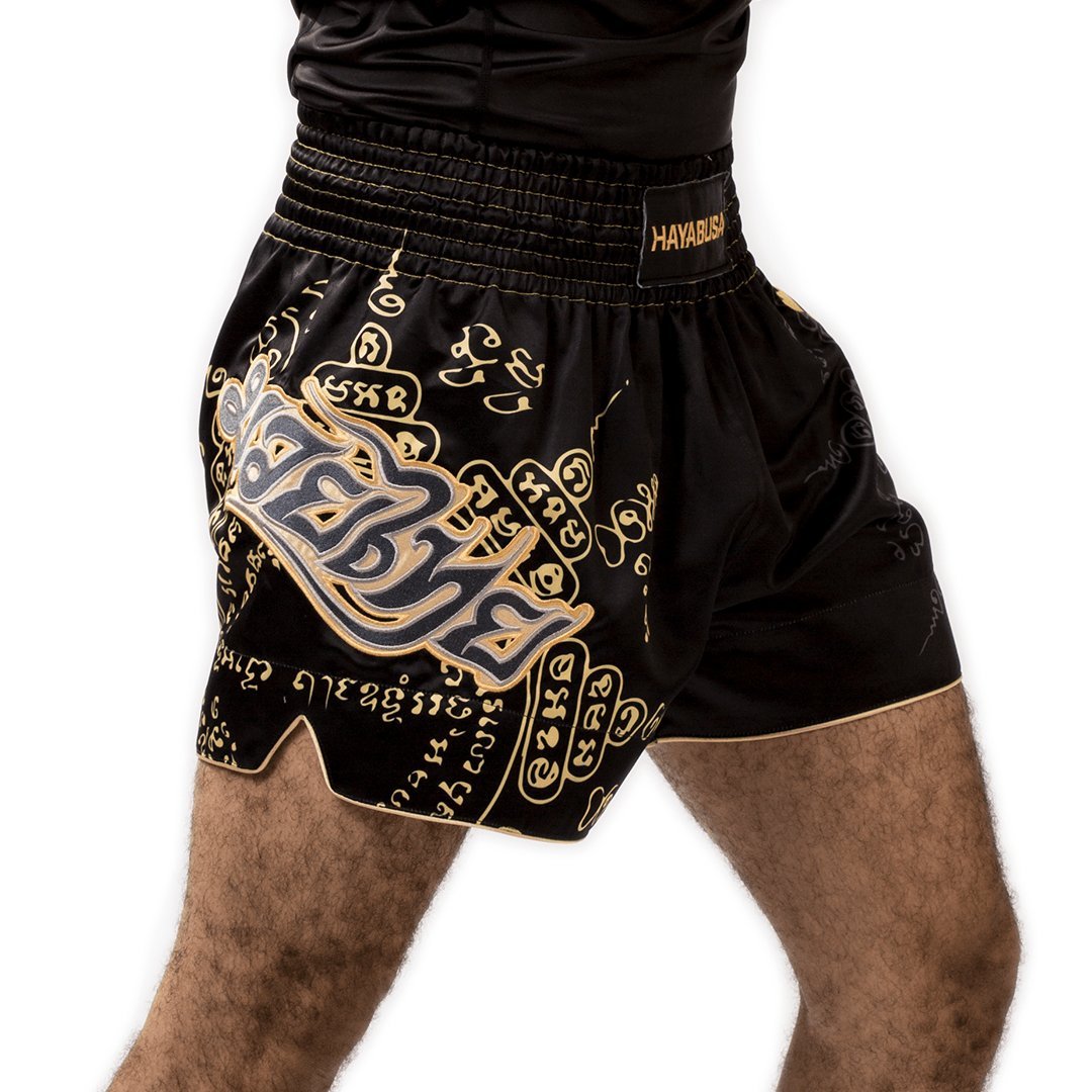 Hayabusa Falcon Muay Thai Shorts - Black