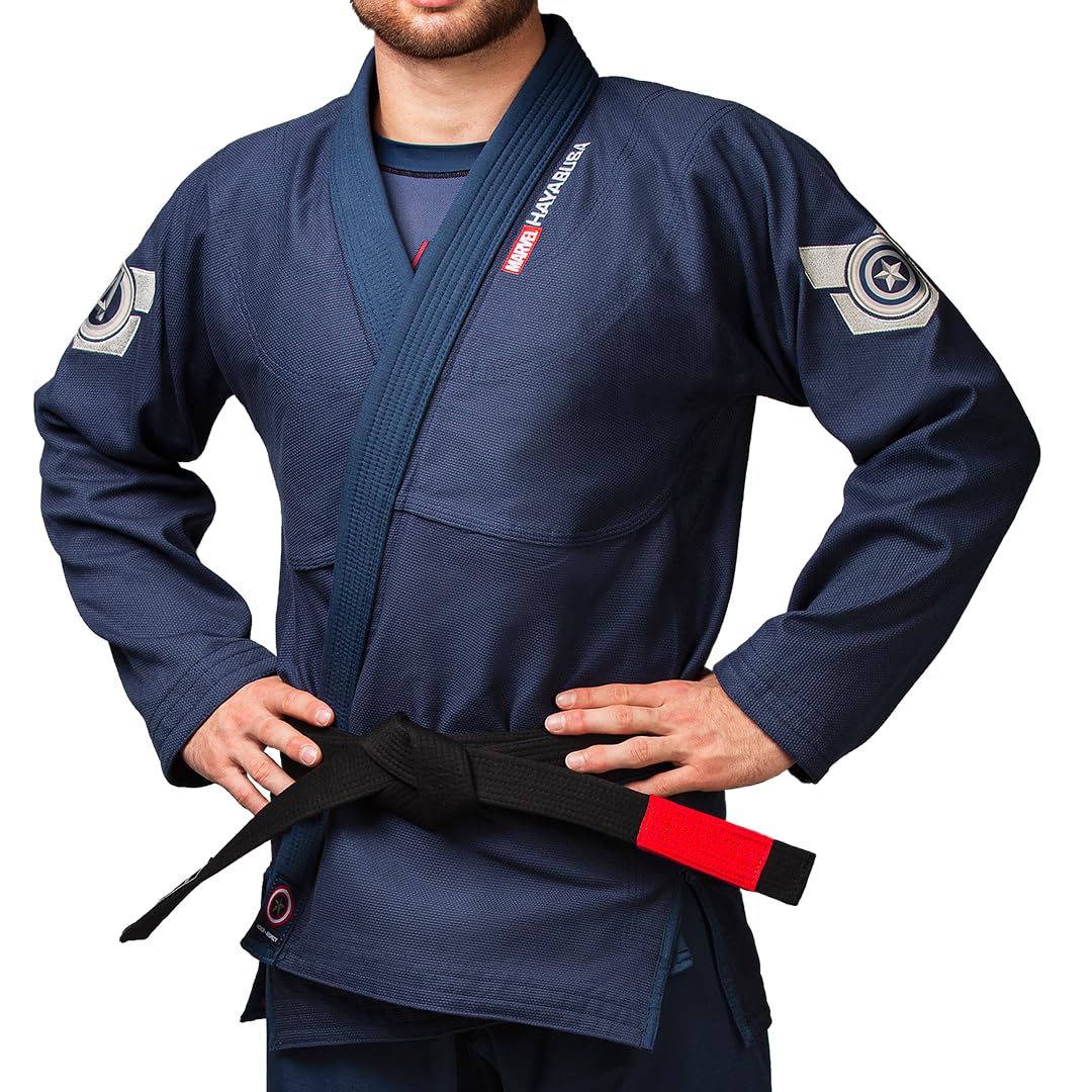 Hayabusa Marvel Hero Elite Adult Jiu Jitsu Gi - Captain America