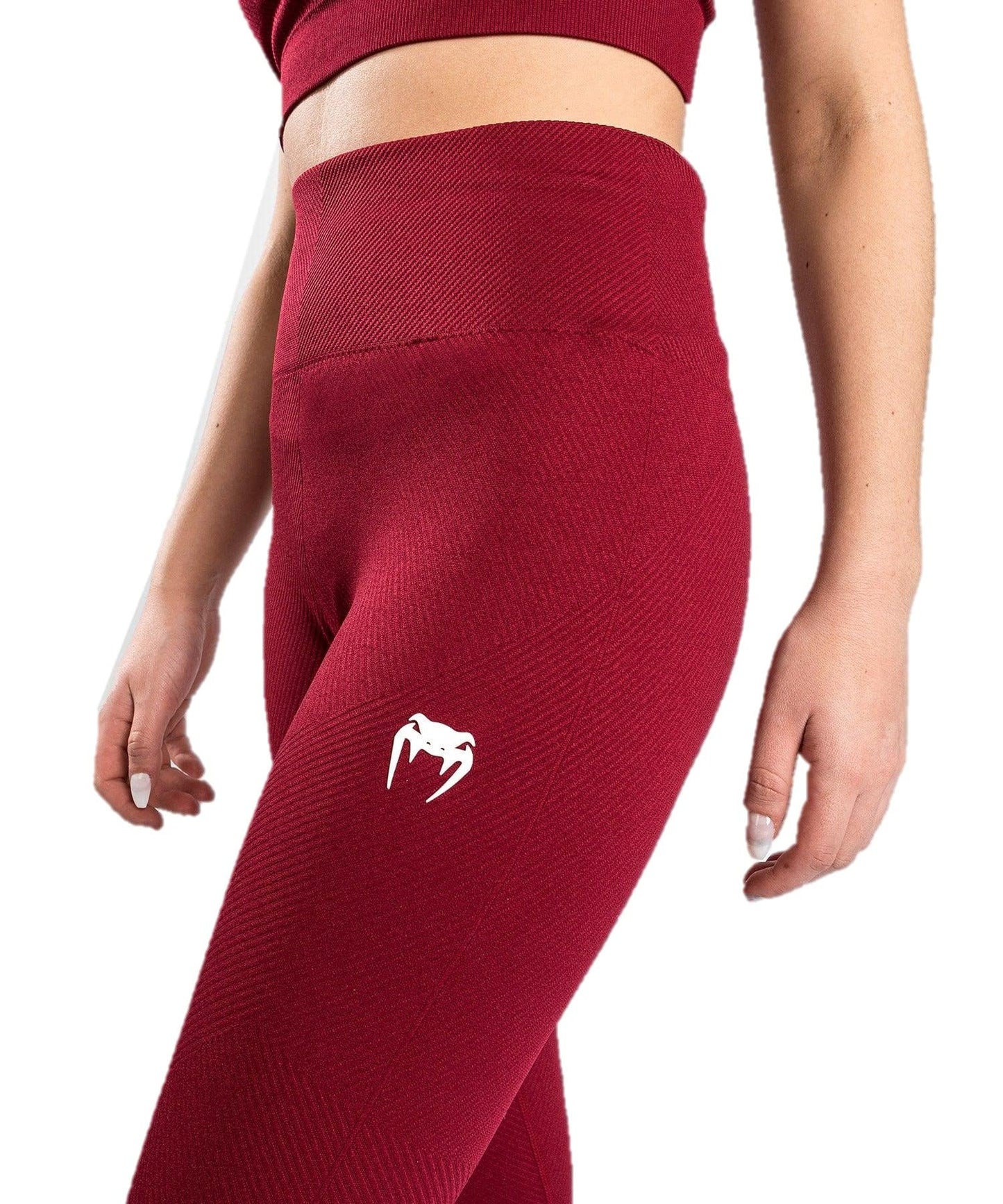 Venum Women's Standard Sparring Seamless 7/8 Leggings - Burgundy