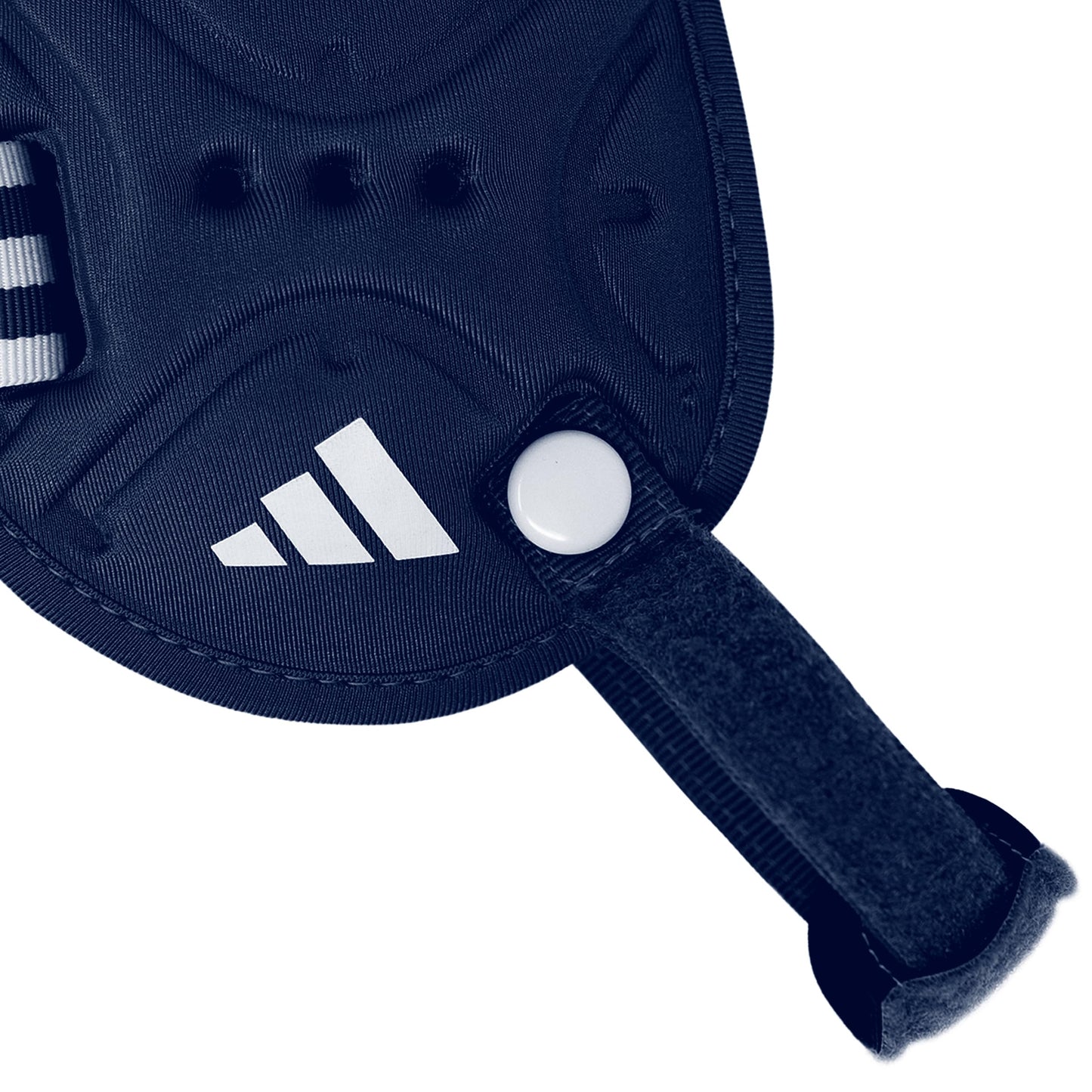 adidas Youth Wizard Wrestling Ear Guard, Navy/White