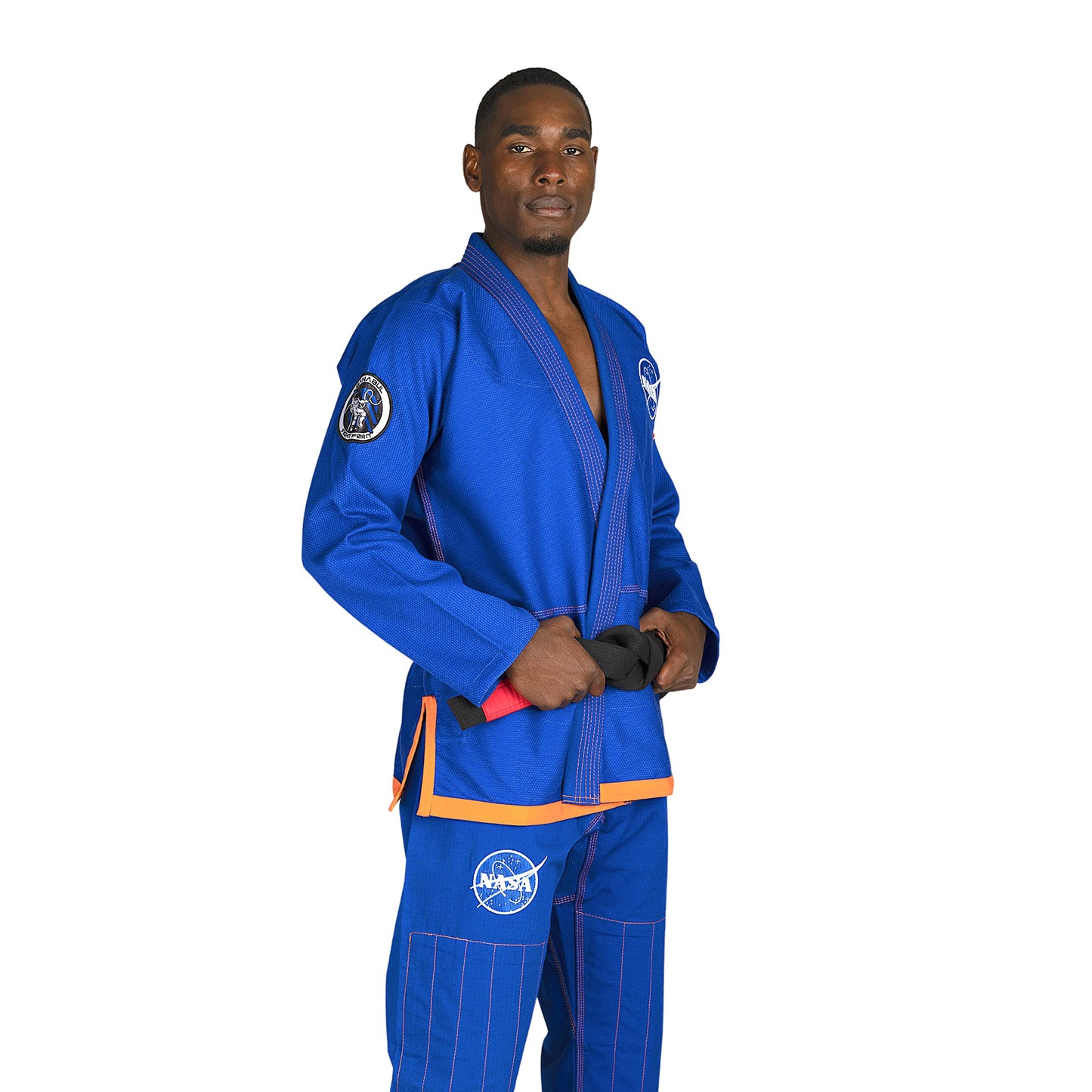 Sanabul NASA Brazilian Jiu Jitsu Gi for Men & Women - Blue/Orange