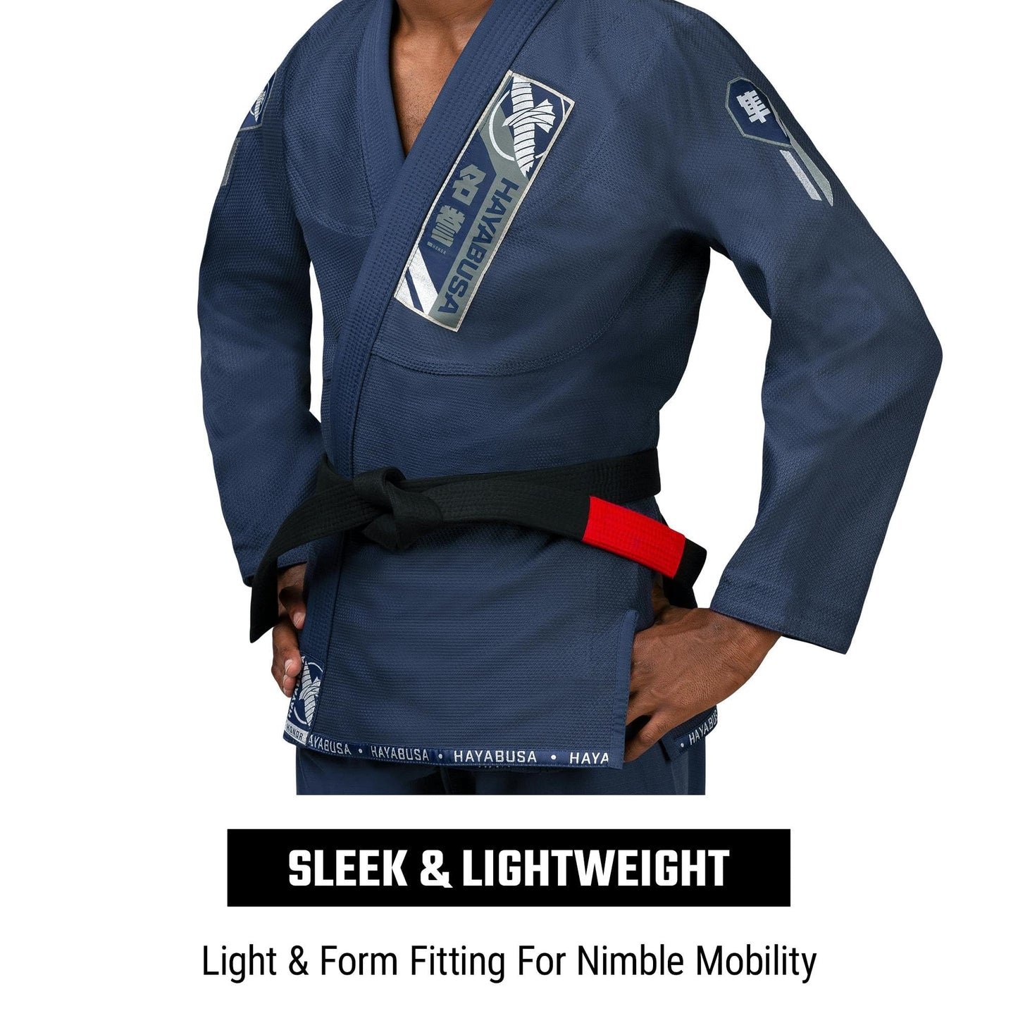 Hayabusa Ascend Lightweight Adult BJJ Gi - Navy