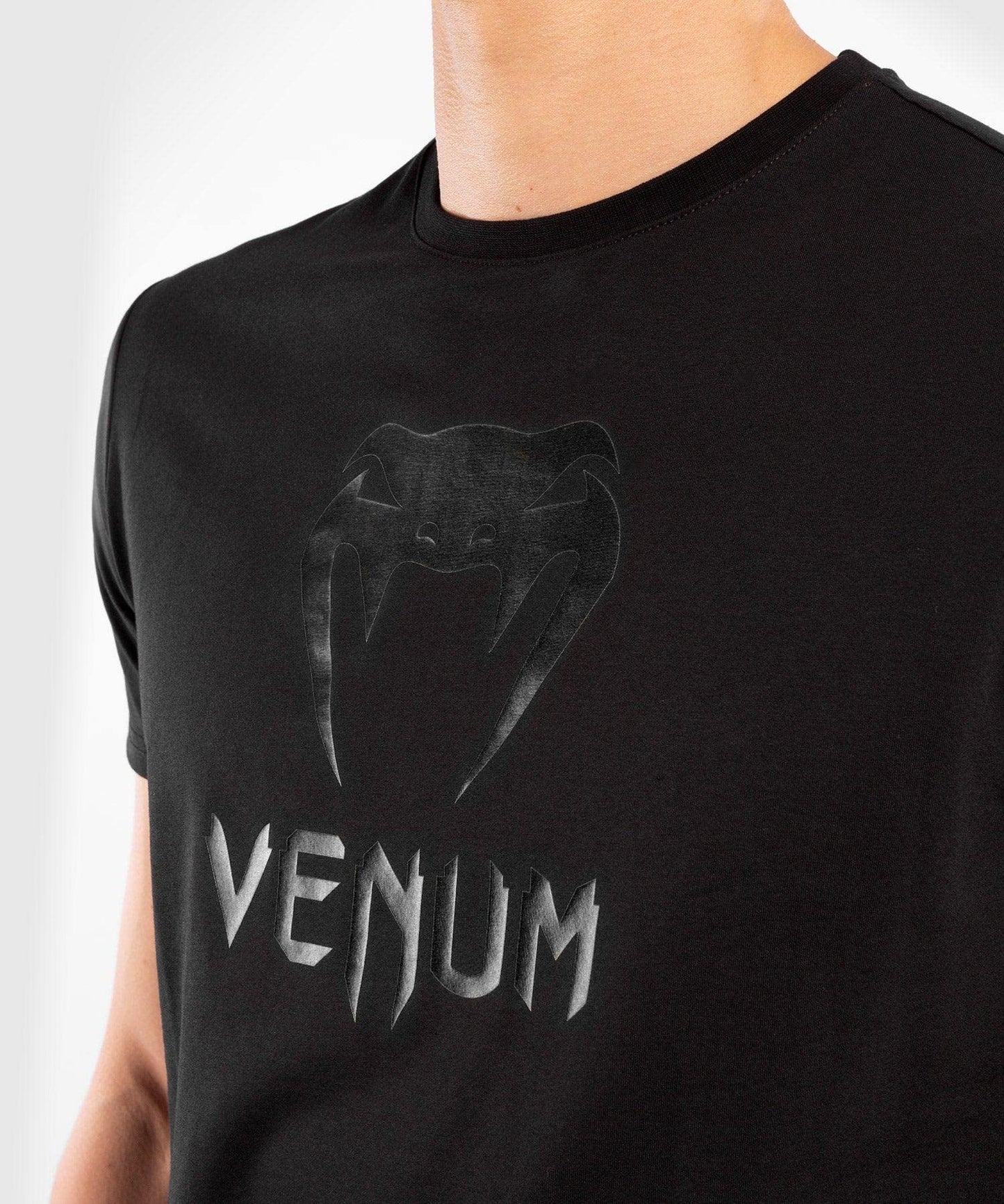 Venum Men's Classic T-Shirt - Black/Black