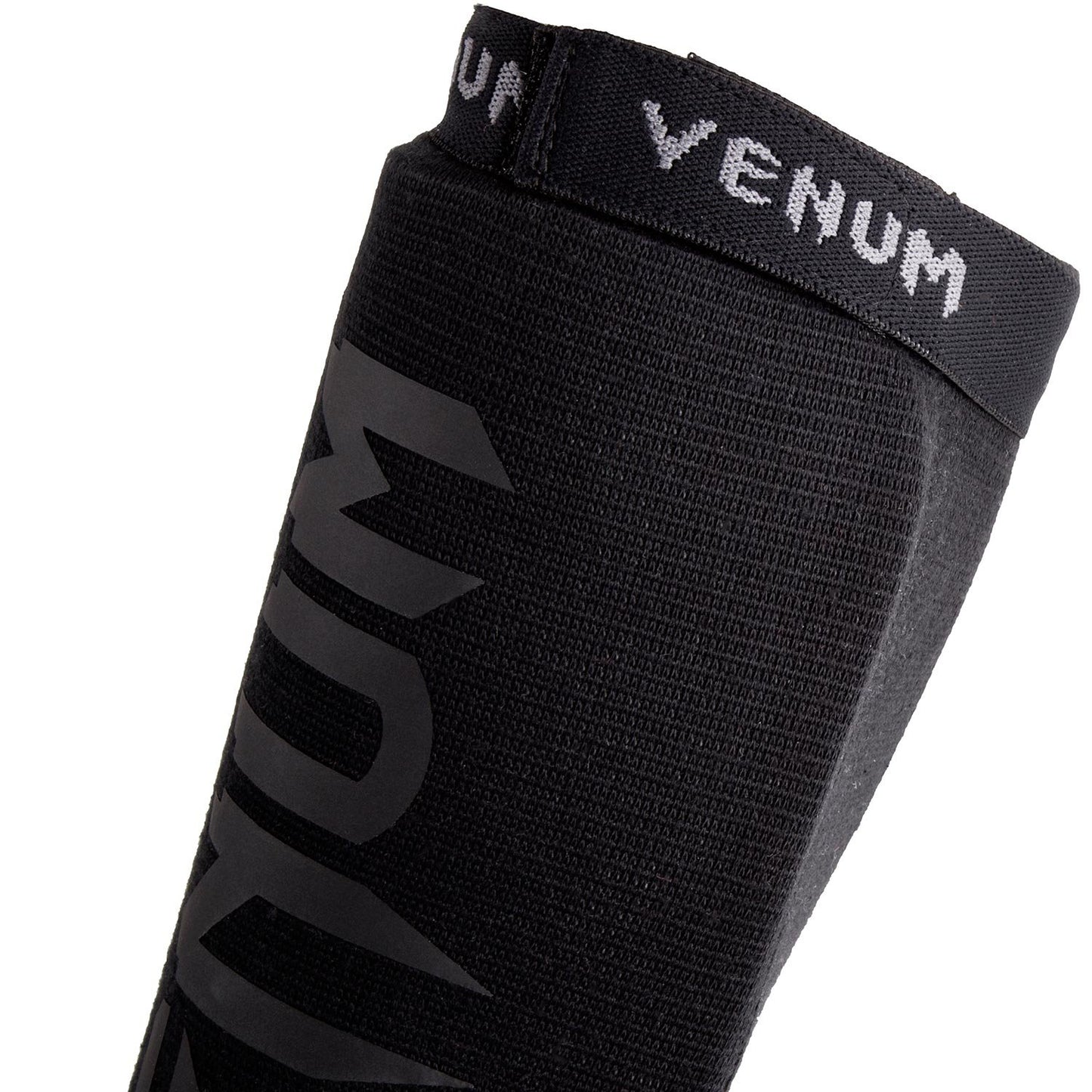 Venum Kontact Shin Guards - Black/Black