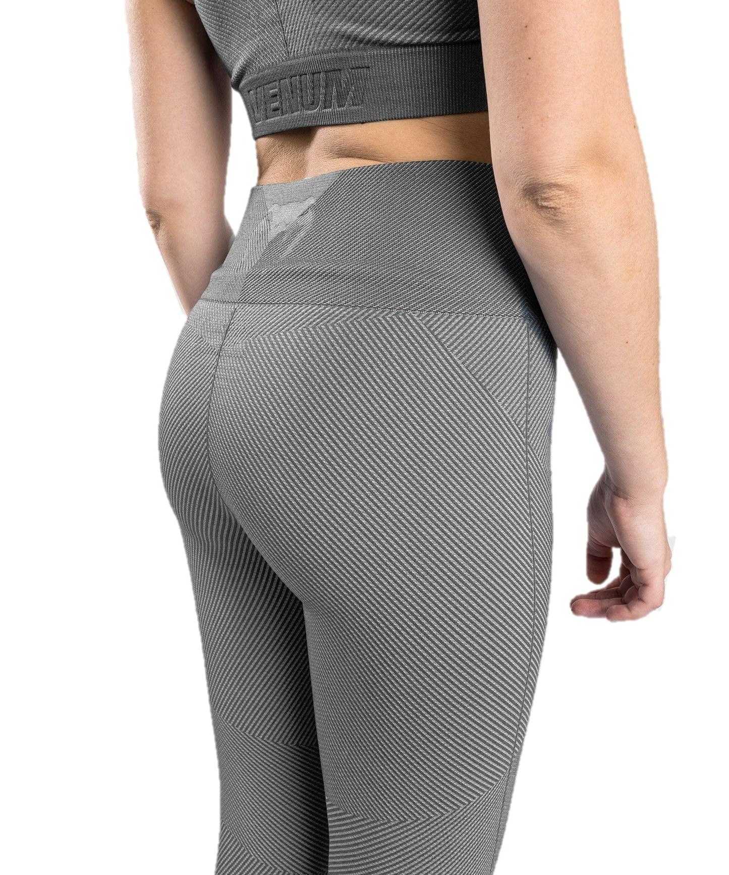 Venum Women's Standard Sparring Seamless 7/8 Leggings - Dark Grey