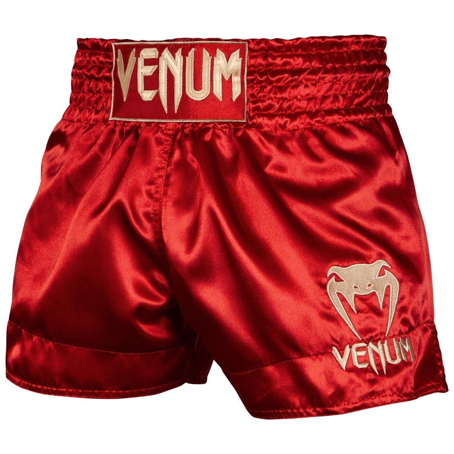 Venum Muay Thai Shorts Classic - Bordeaux/Gold