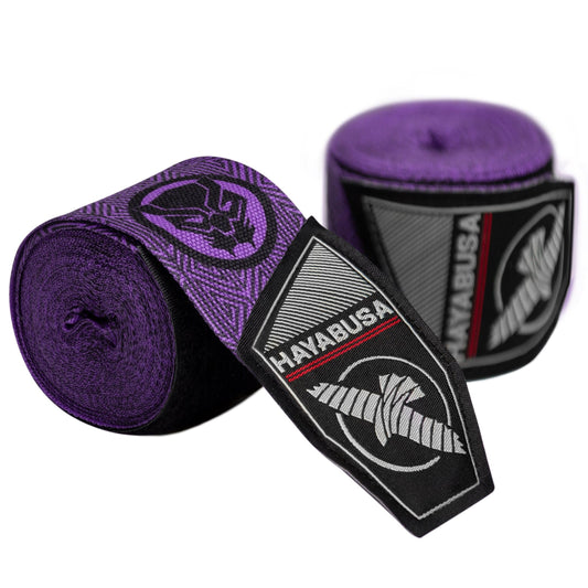 Hayabusa Marvel Hero Elite Boxing Hand Wraps for Men & Women - Black Panther