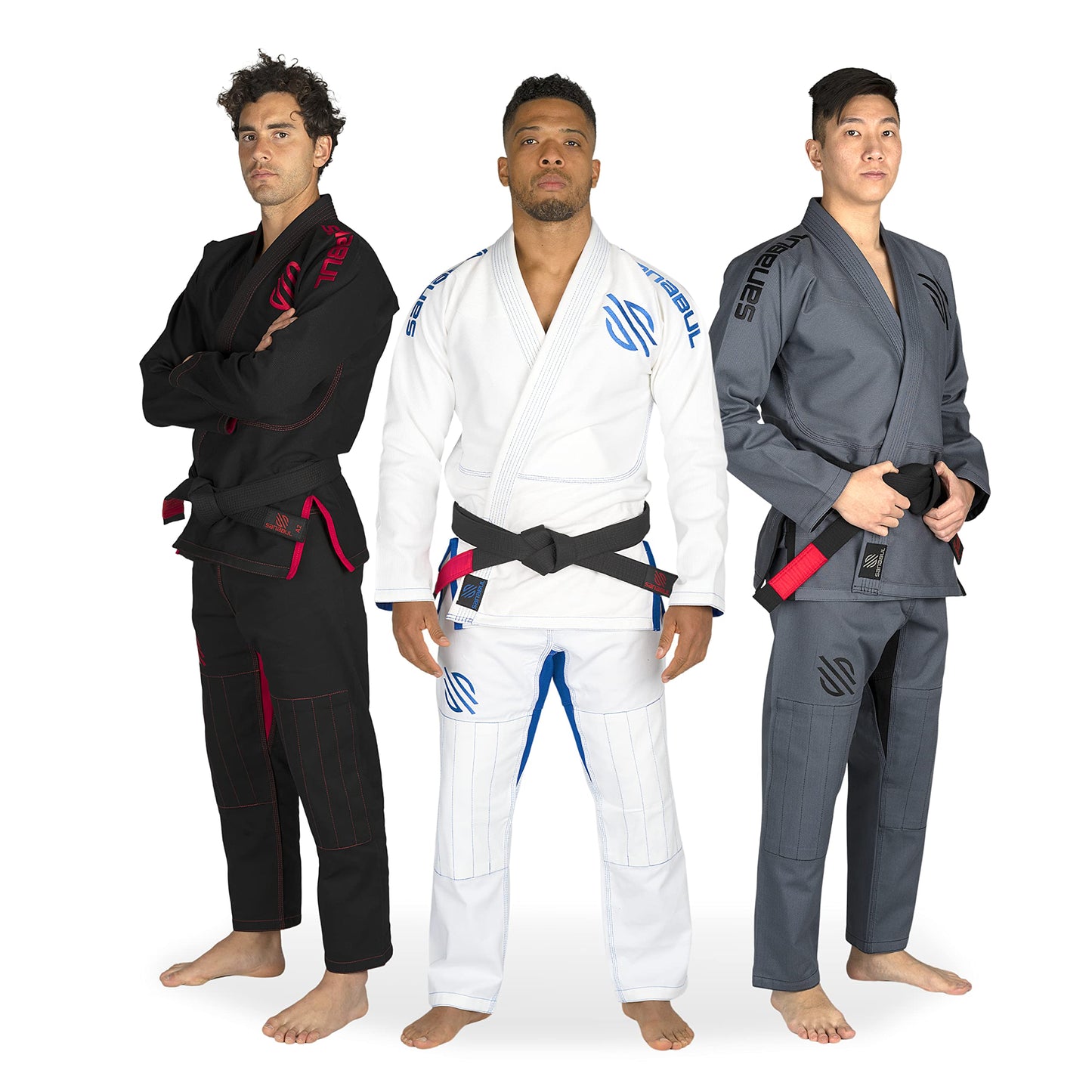 Sanabul Essentials BJJ Gi for Men - White