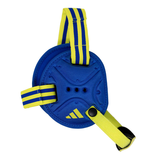 adidas Youth Wizard Wrestling Ear Guard - Royal/Solar Yellow