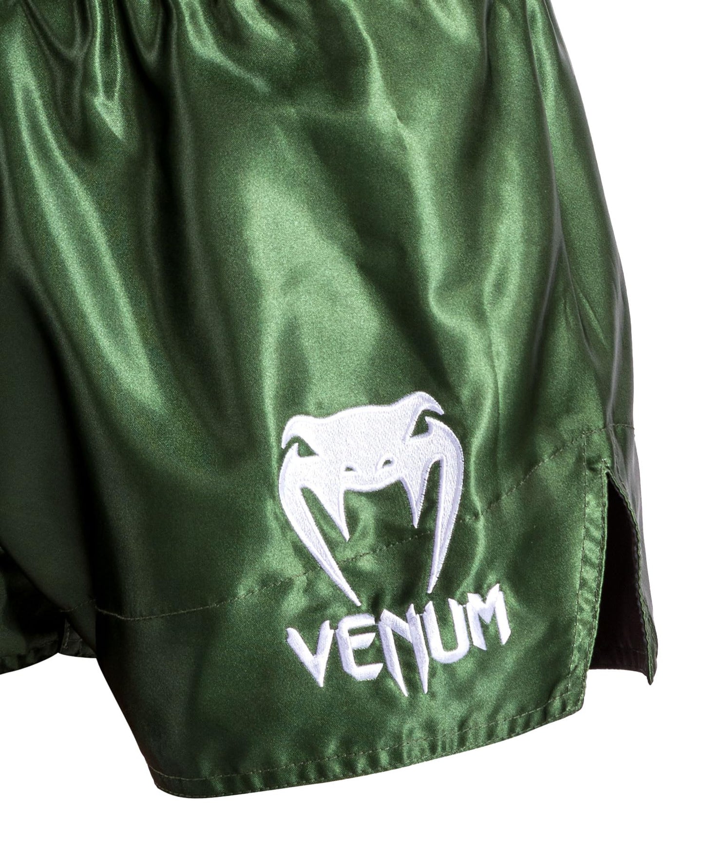 Venum Muay Thai Shorts Classic - Khaki/White