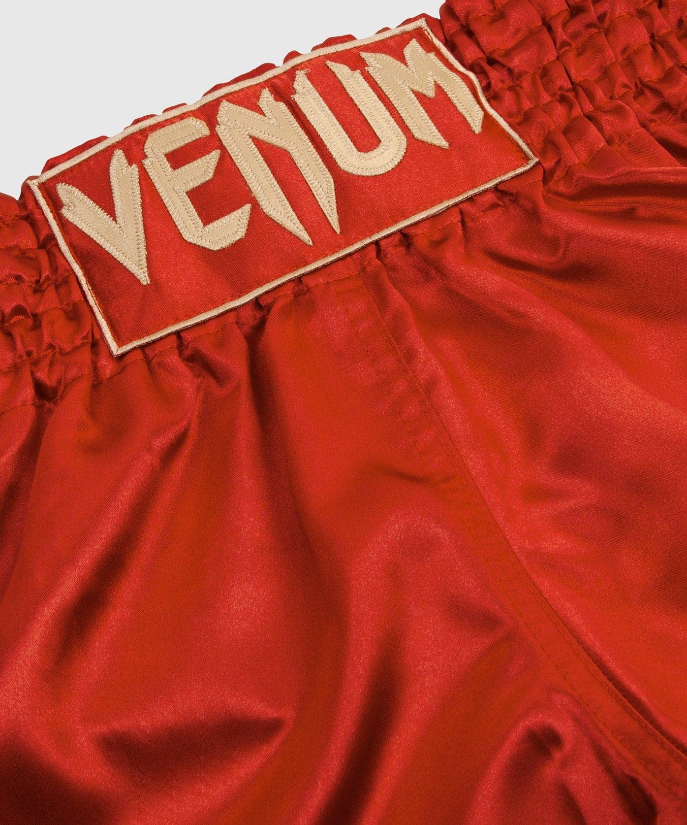 Venum Muay Thai Shorts Classic - Bordeaux/Gold