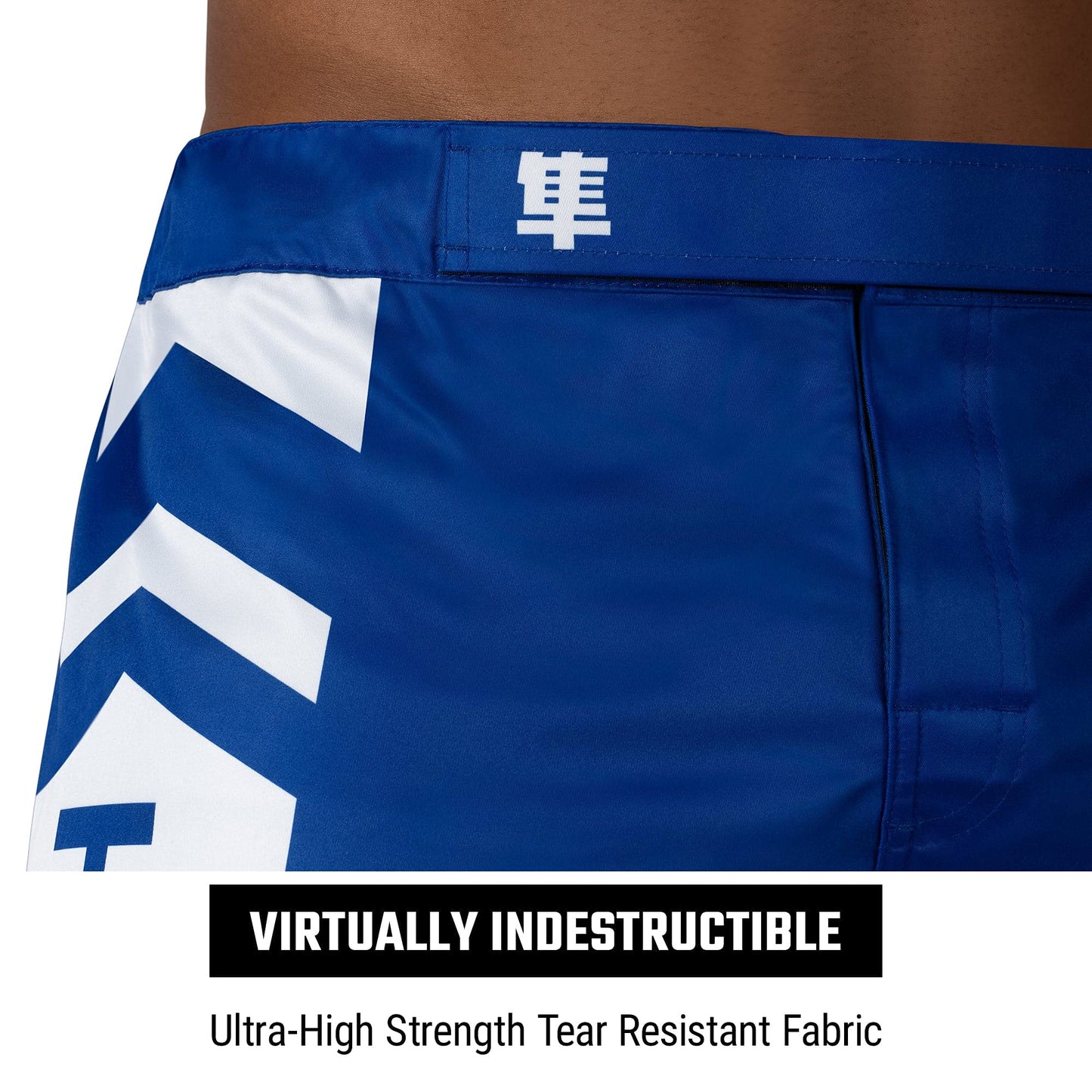 Hayabusa Men's Icon Fight Shorts - Blue