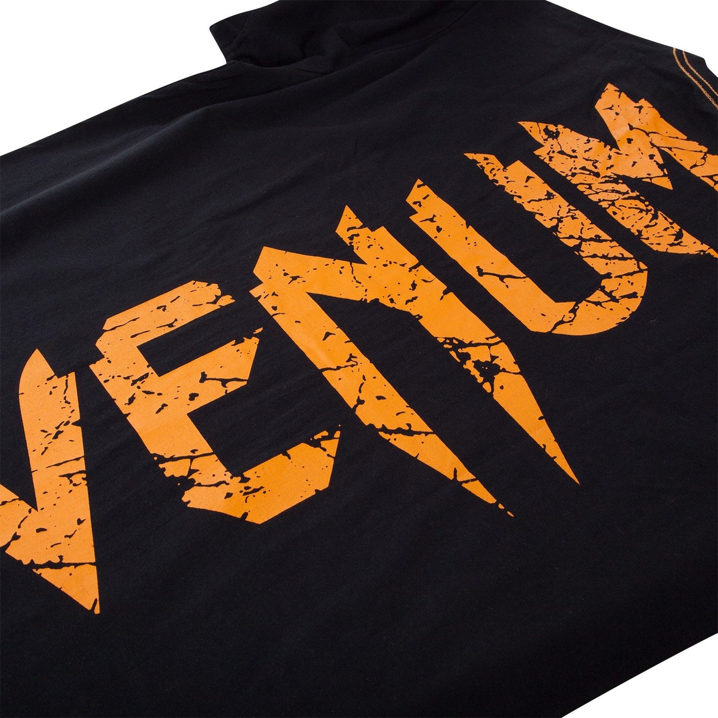 Venum Mens Classic T-Shirt - Black/Orange