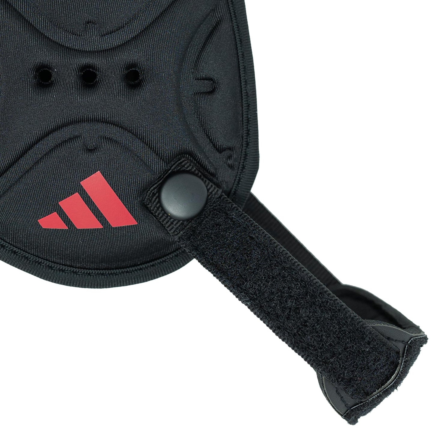 adidas Youth Wizard Wrestling Ear Guard - Black/Red