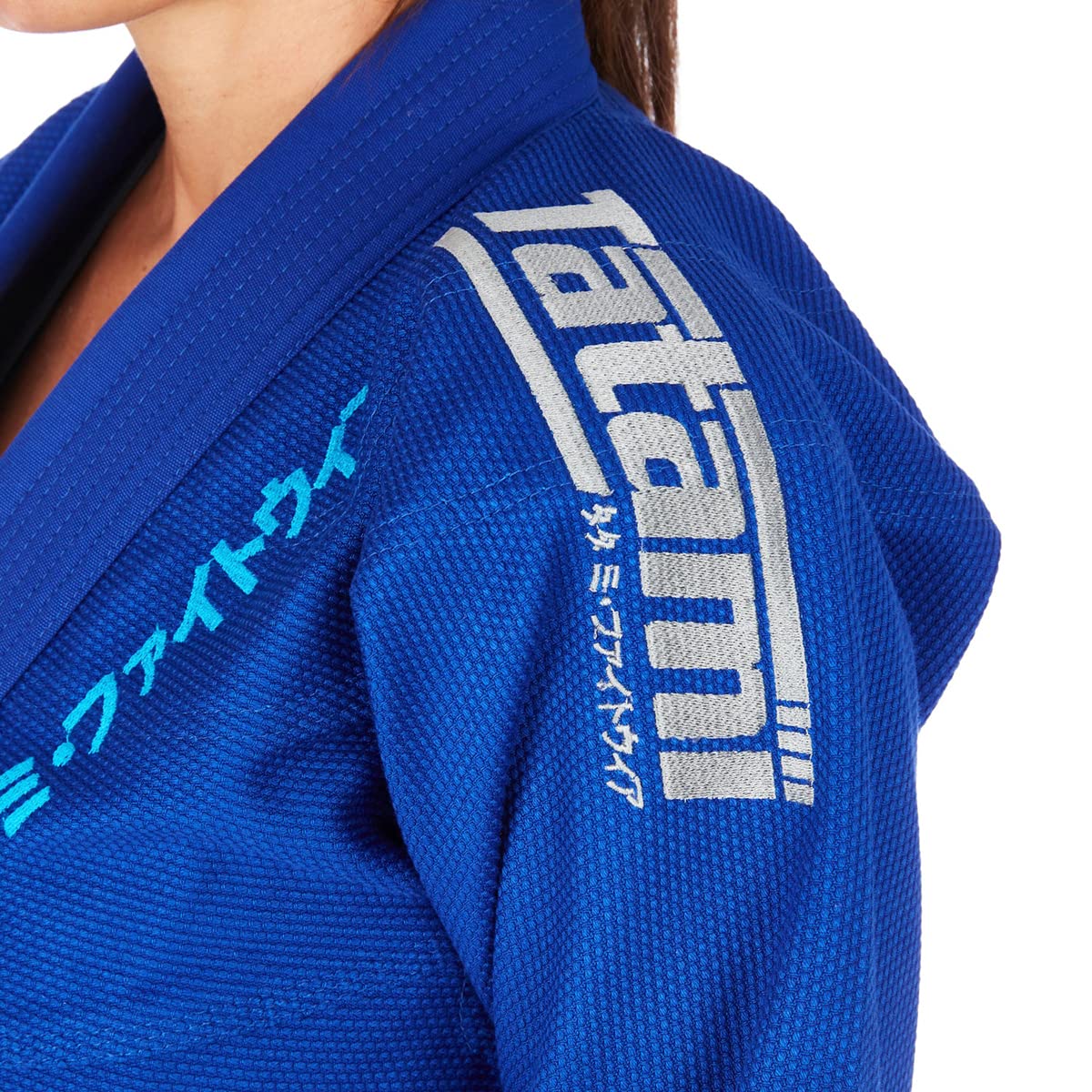 Tatami Fightwear Women's Estilo Black Label BJJ G - Gray/Blue