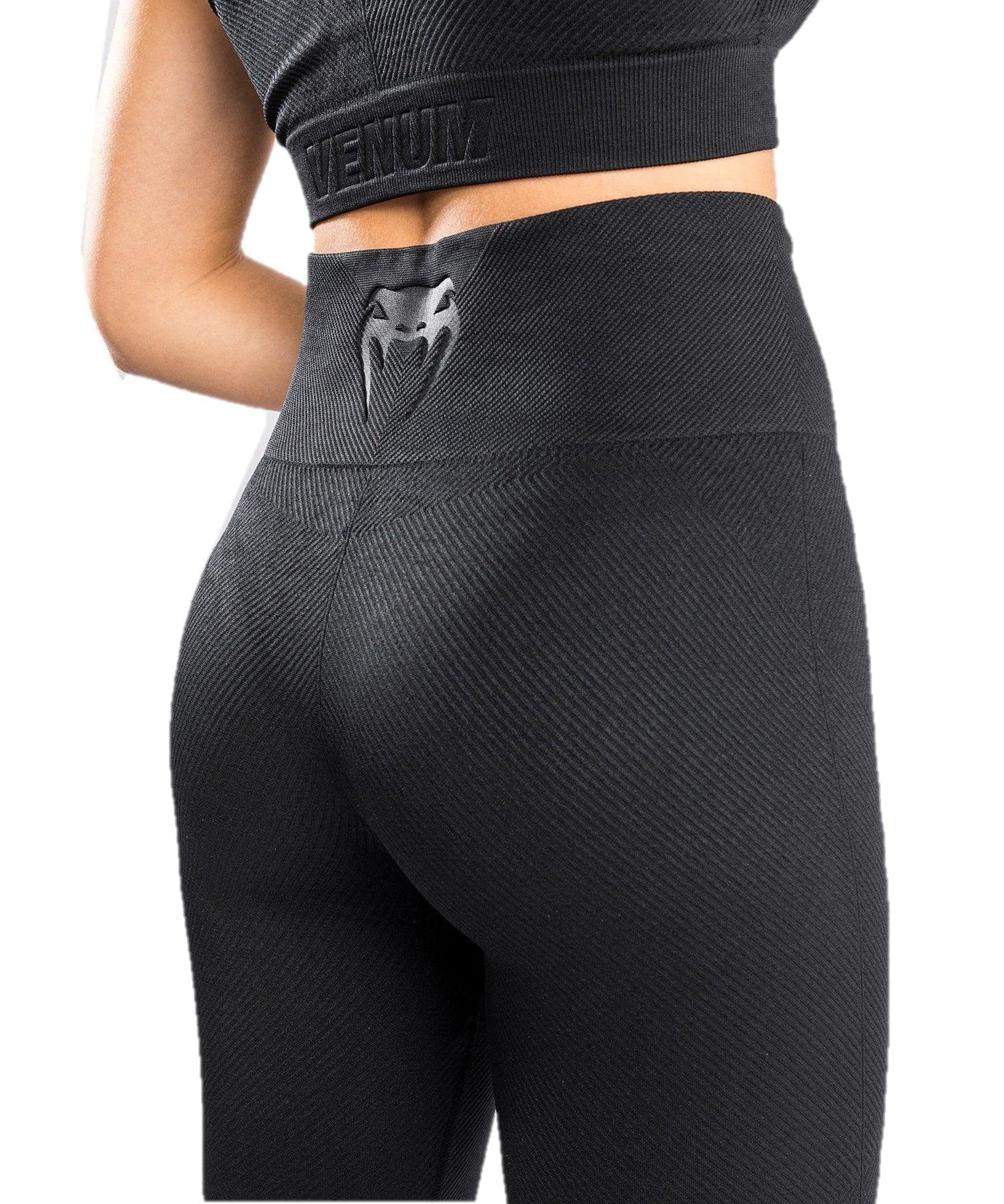 Venum Women's Standard Sparring Seamless Leggings - Black