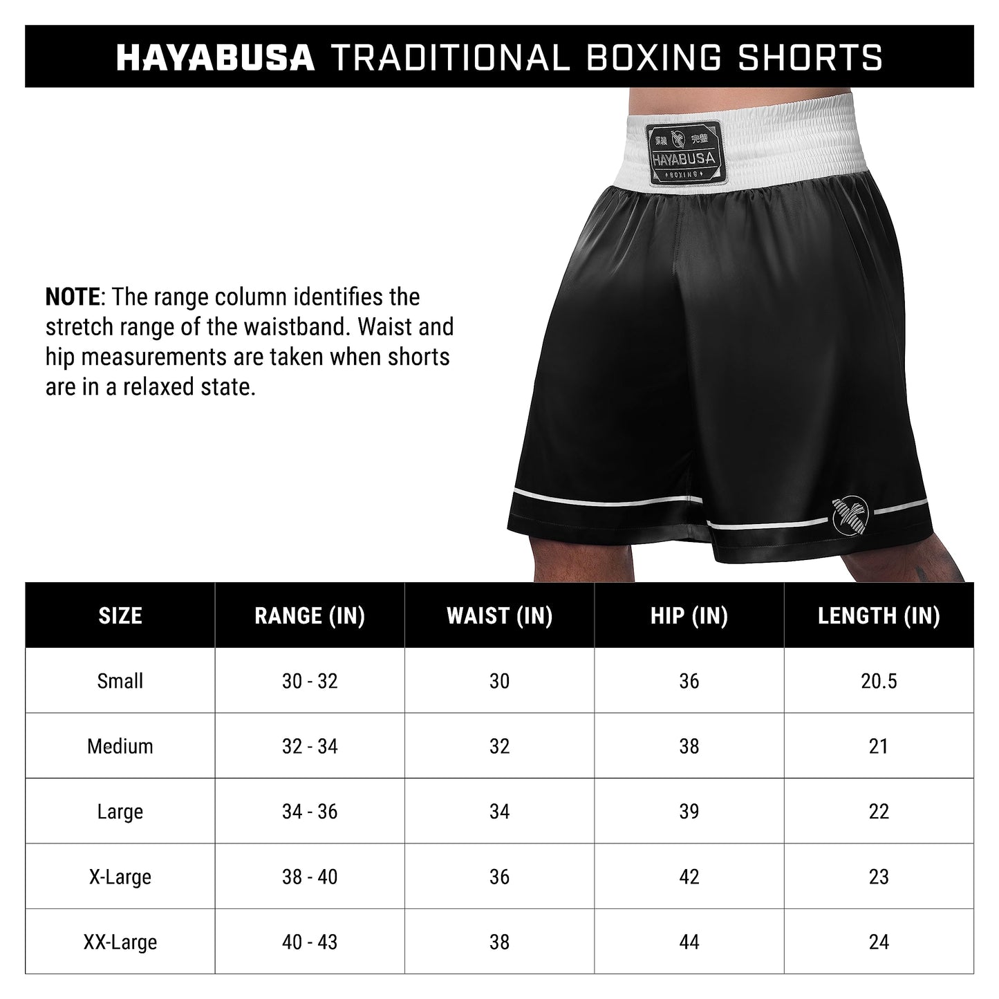 Hayabusa Pro Boxing Shorts - Blue