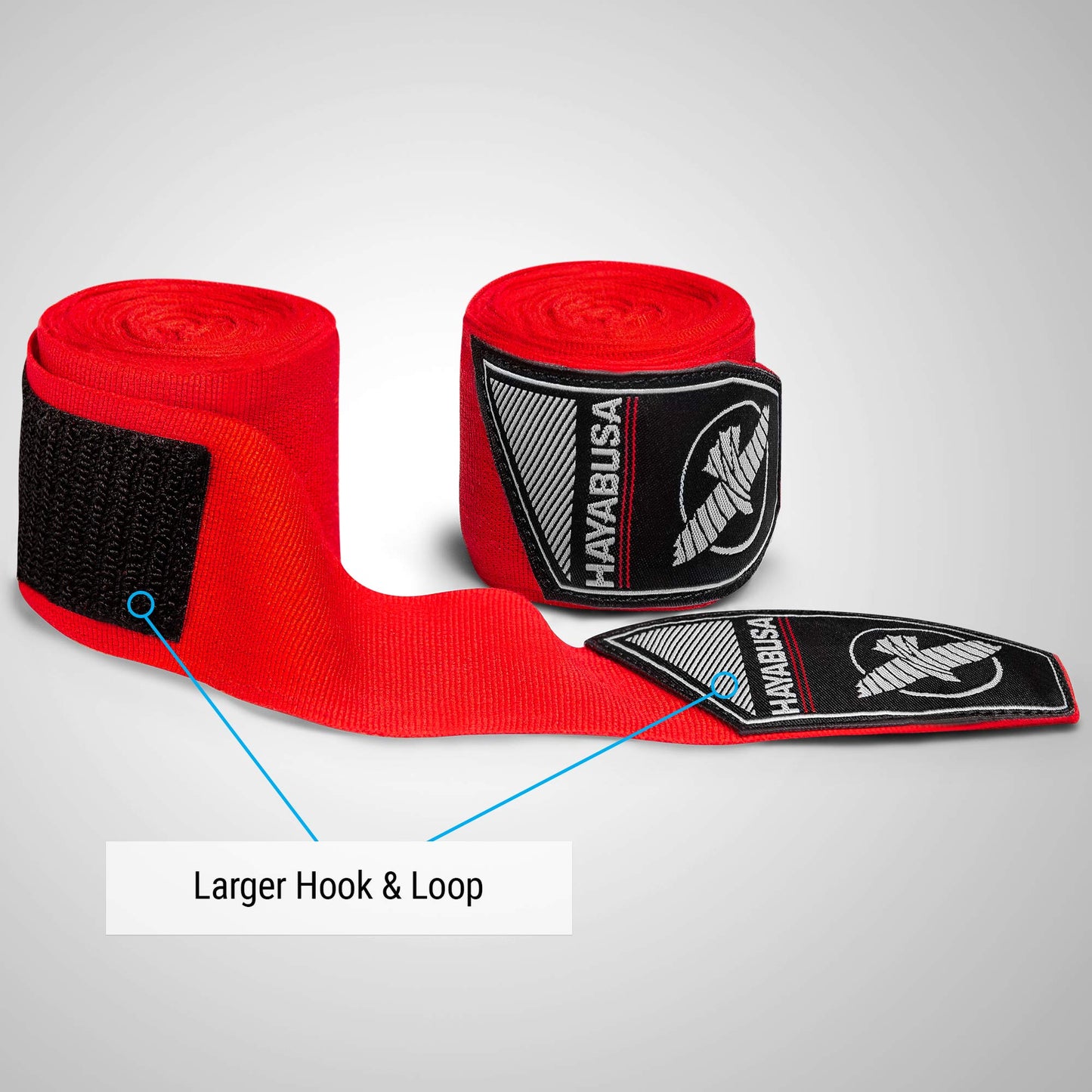 Hayabusa Boxing Hand Wraps for Kids - Red