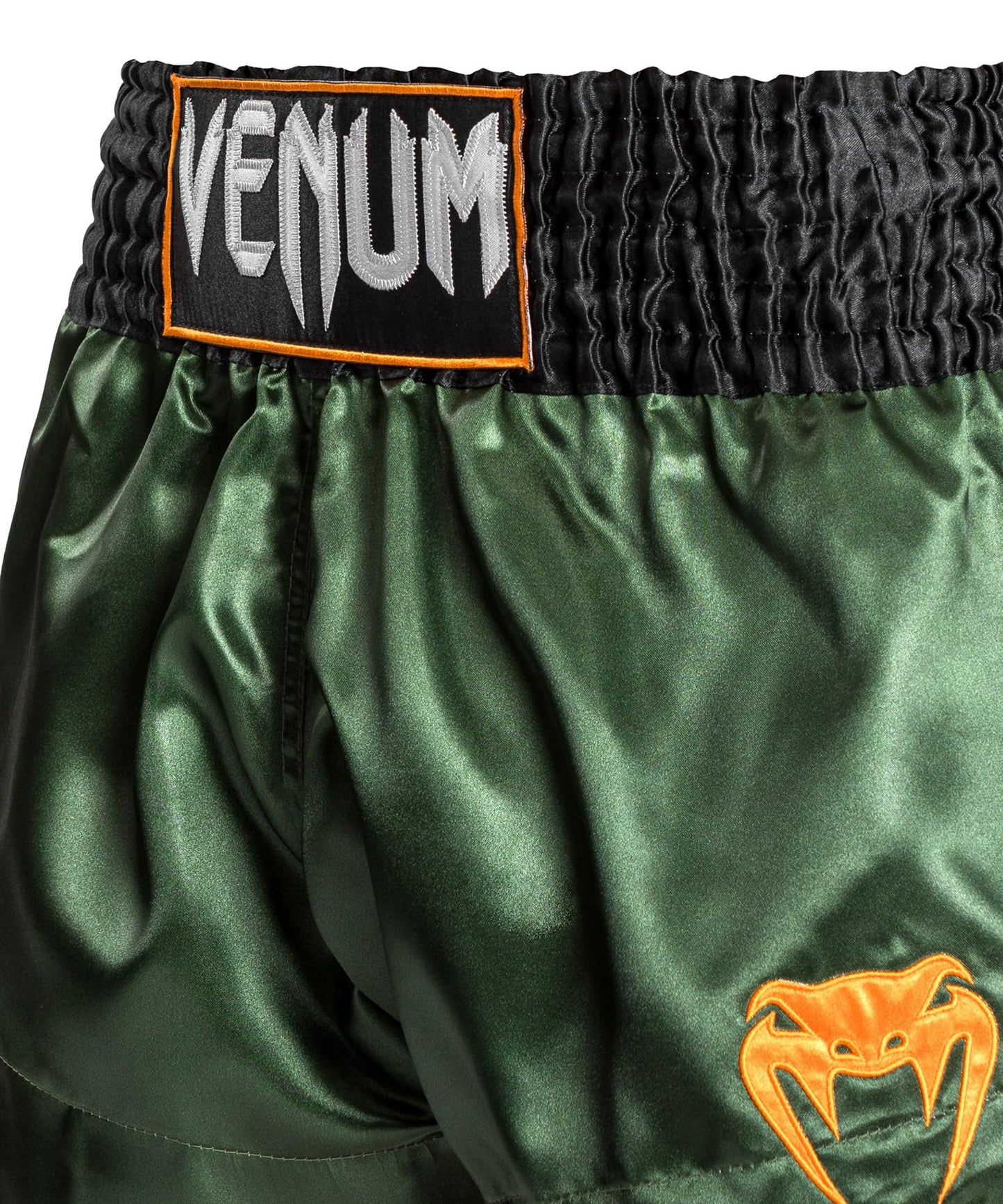 Venum Muay Thai Shorts Classic - Green/Black/Gold