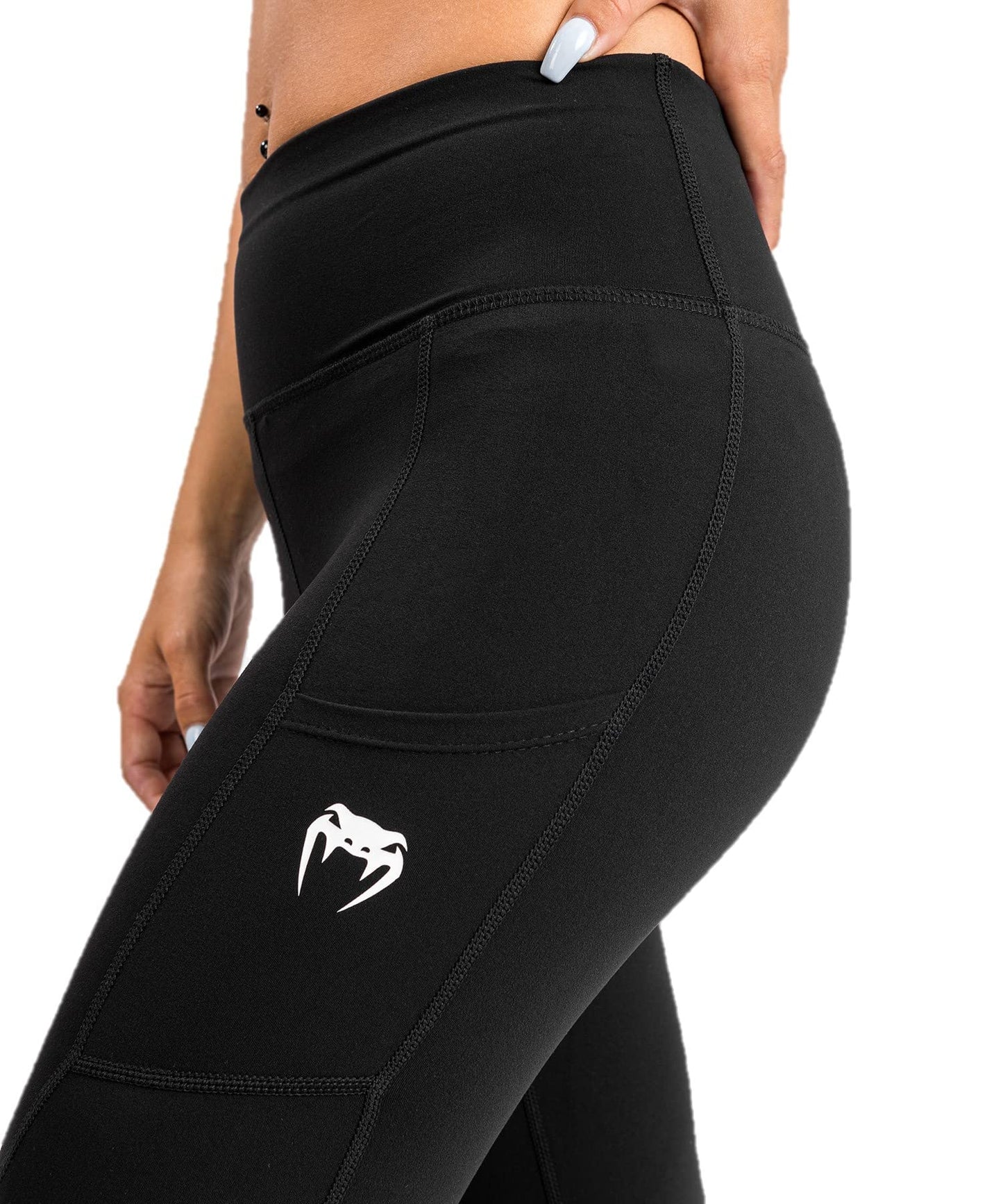 Venum Women's Standard Essential Performance Leggings - Black