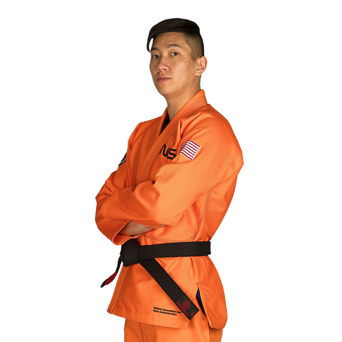 Sanabul NASA Brazilian Jiu Jitsu Gi for Men & Women - Orange/Black