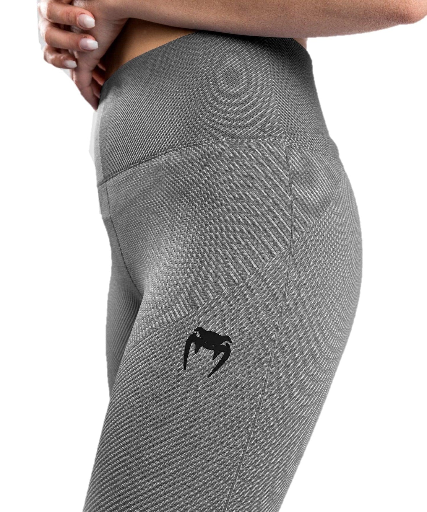 Venum Women's Standard Sparring Seamless 7/8 Leggings - Dark Grey